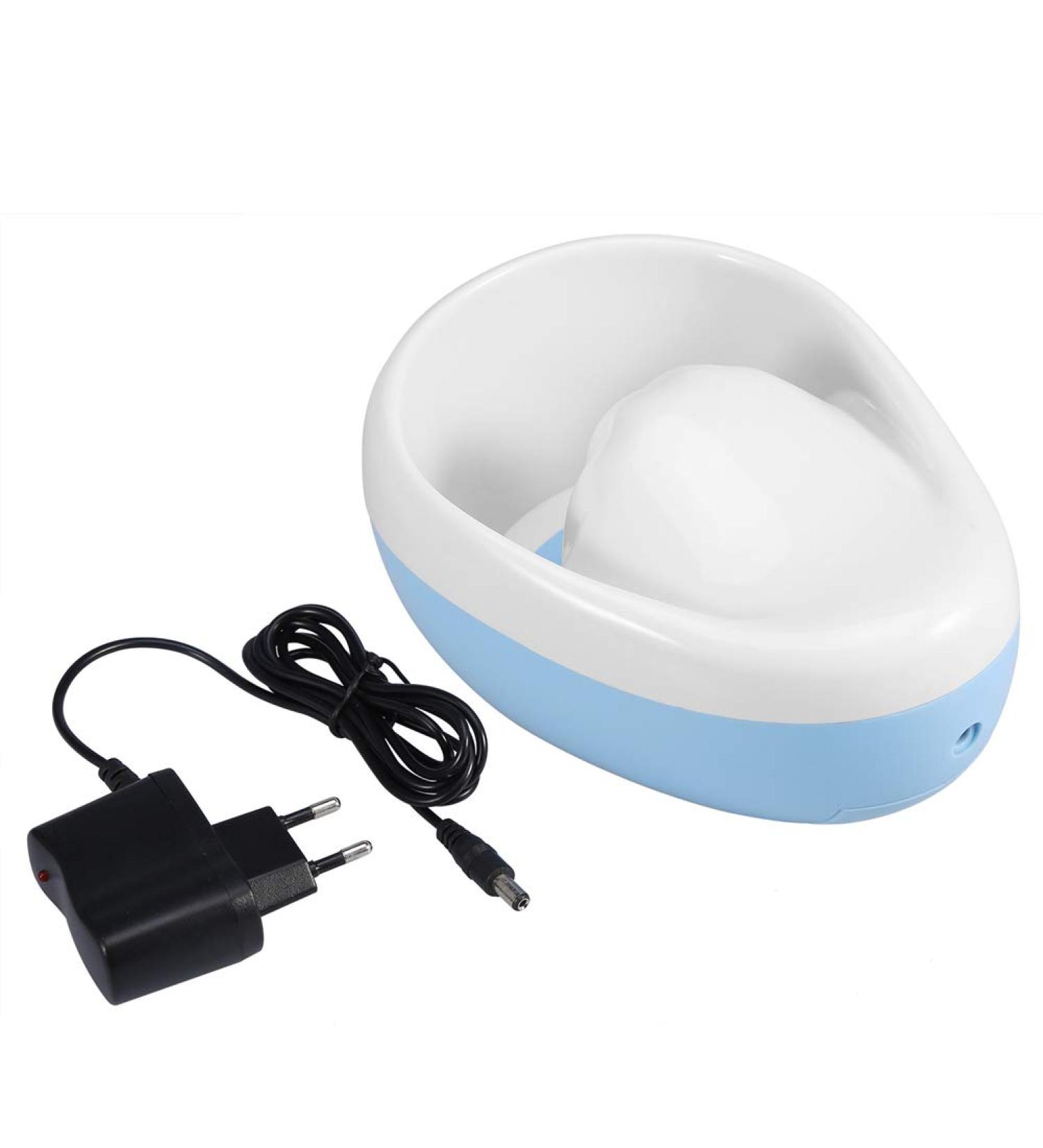 LANTRO JS EU Nail Bubble Massage Jet Spa Bowl Manicure Tools for Dead Skin Softening and Nail Polish Remover - Buy Online on GoSupps.com