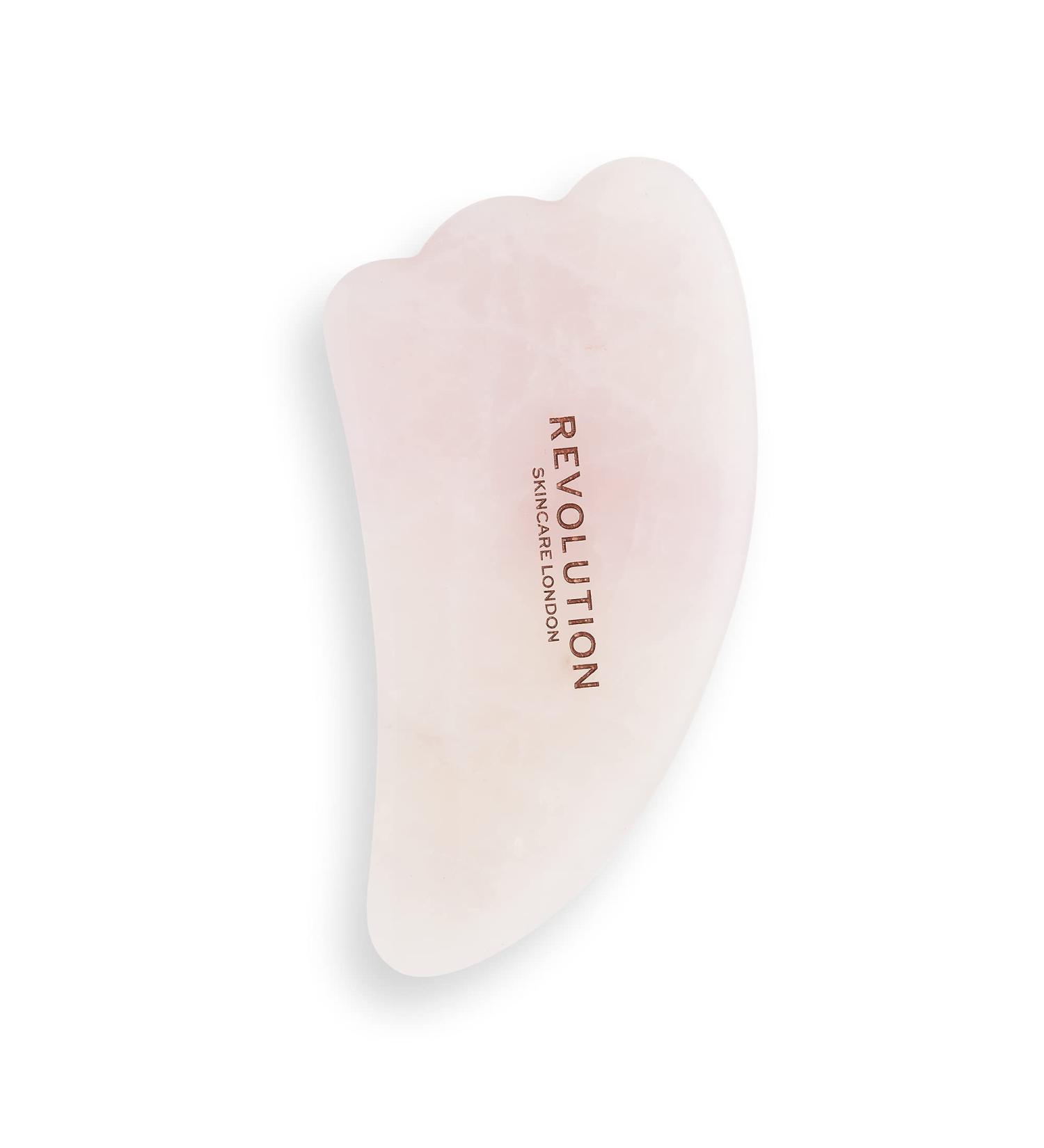 Revolution Skincare London  Rose Quartz Gua Sha  Massager for Face  Neck & Body  82g