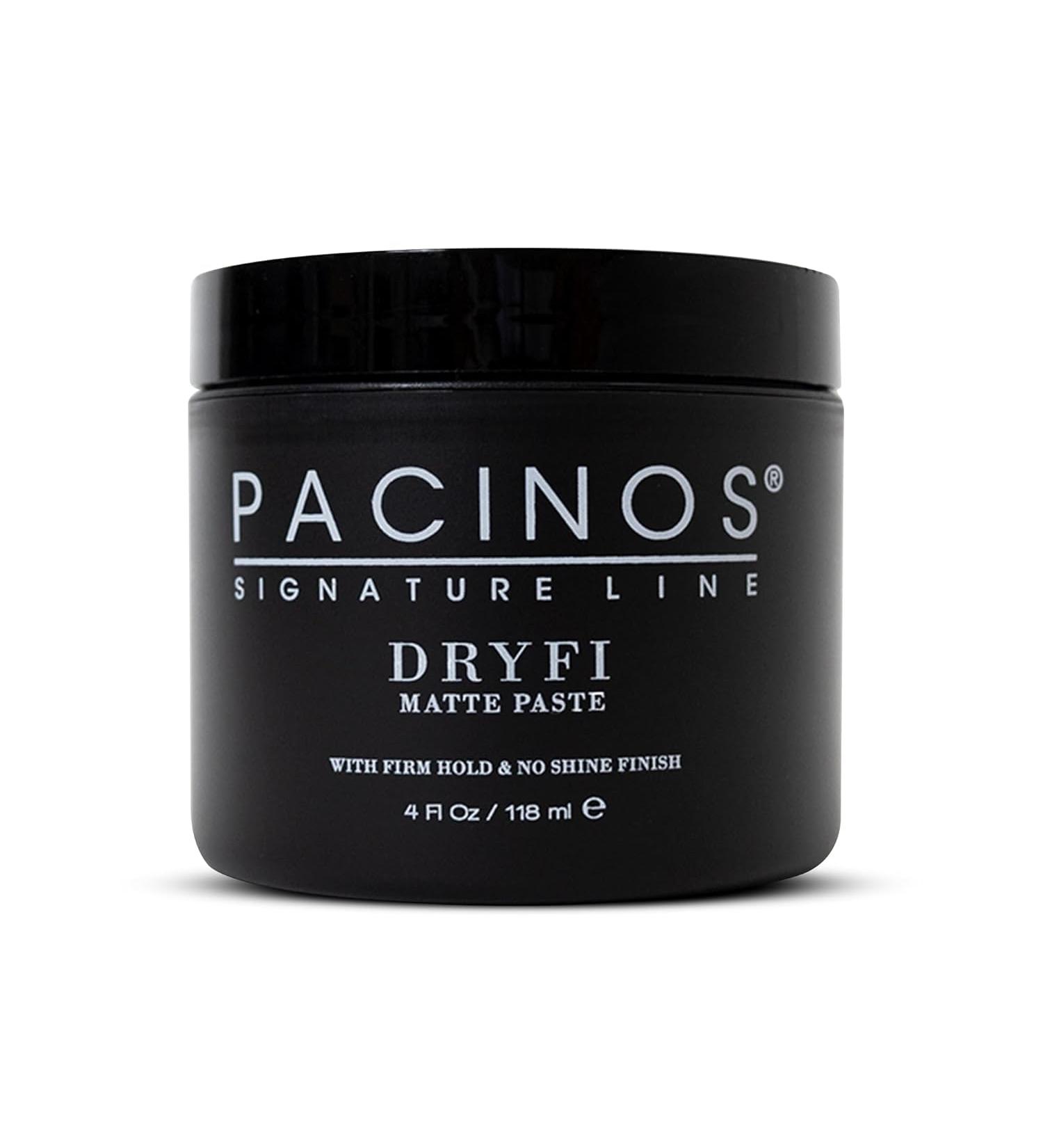 Pacinos Dryfi P te cheveux mate Pas de brillance et de tenue flexible Pour coiffer avec finition et texture naturelles Pas de flocons Formule base d'eau Facile appliquer et laver Gris - Buy Online on GoSupps.com