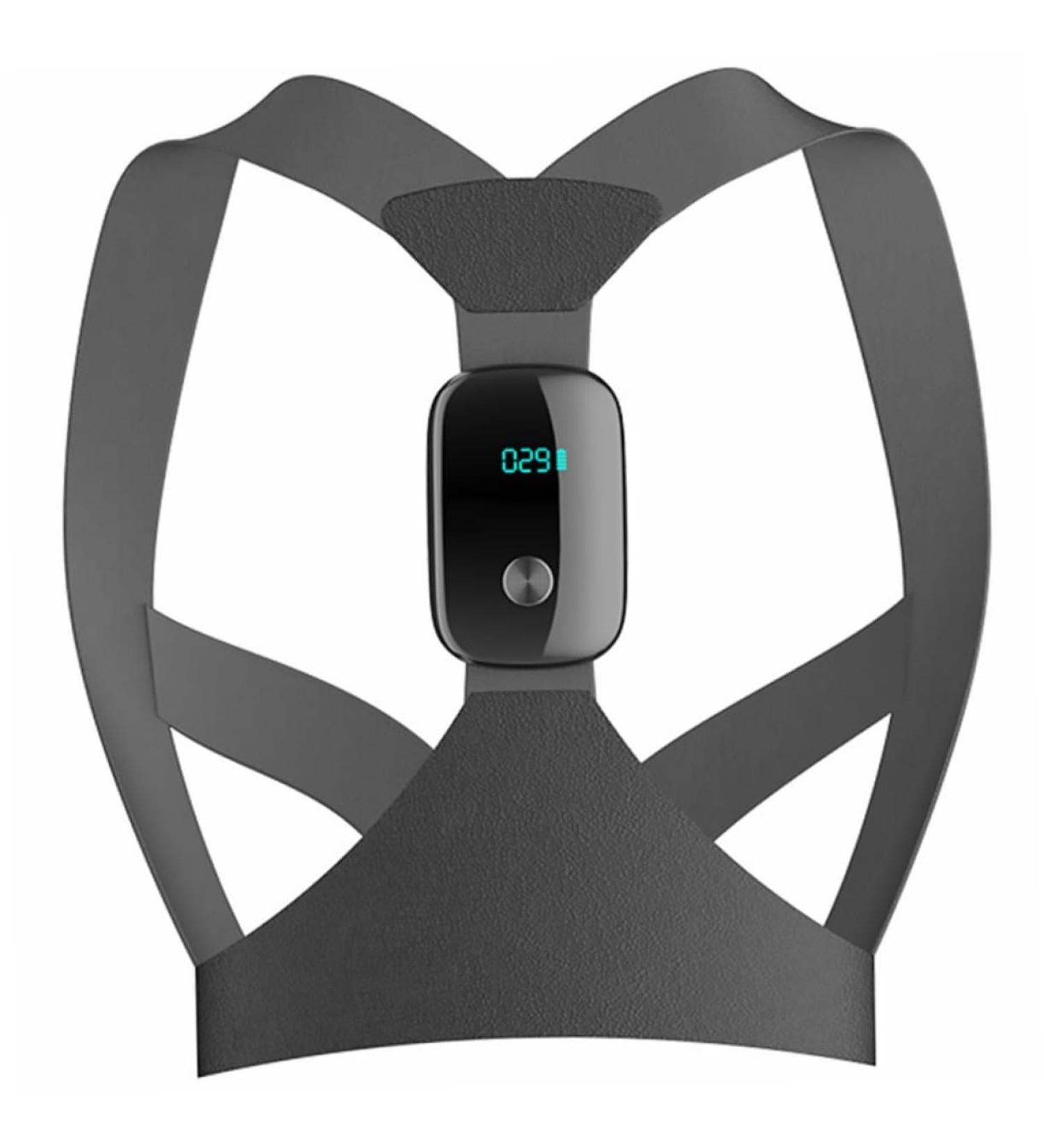 Adjustable Electronic Posture Reminder - Healeved Hunchback Upper Brace & Vibration Shoulder Belt Set for Improved Posture - Buy Online on GoSupps.com