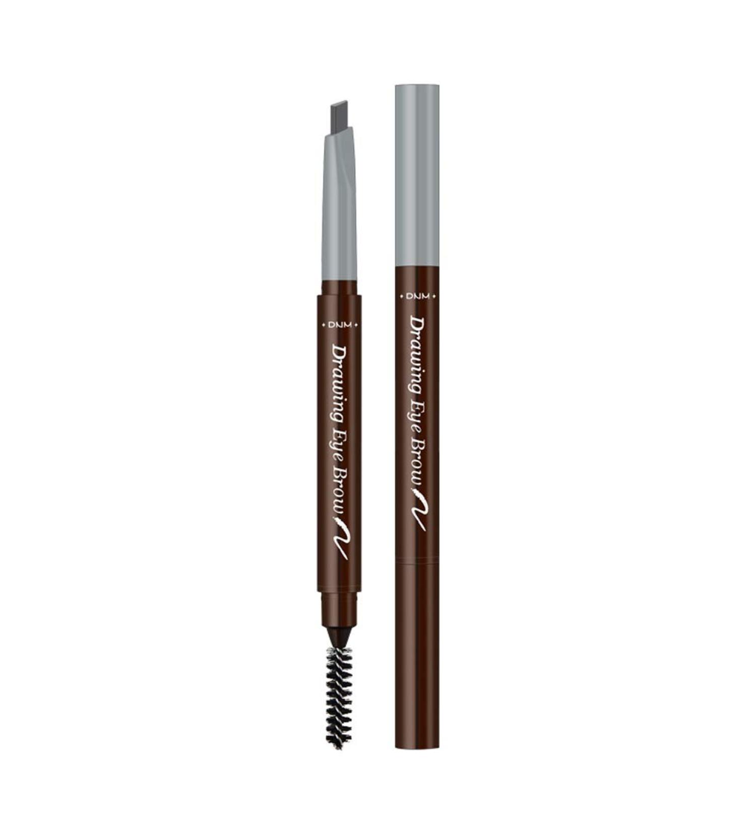 Eyebrow Pencil 2 Packs SMUSTY Waterproof Smudge-proof Eye Brow Makeup Kit with Eyebrow Brush Light Gray(#05) - Buy Online on GoSupps.com
