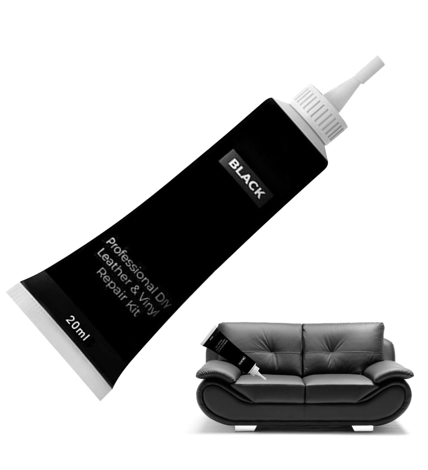 Leather Restore Cream Leather Recoloring Balm Leather Repair Kit Leather Repair Cream Leather Restorer Leather Recoloring Balm for Furniture Couch Car Seats Sofa Jacket 20ml (Black) - Buy Online on GoSupps.com