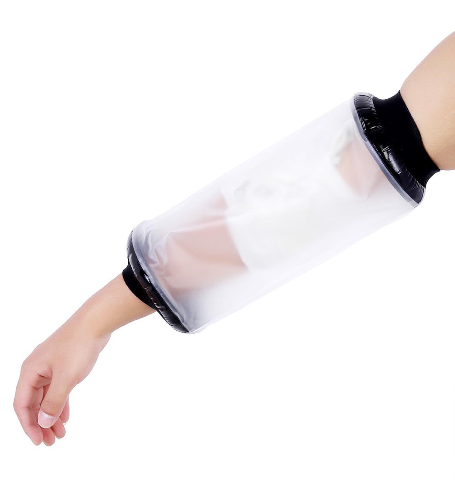 Waterproof Gypsum Cast Protector for Shower | Adult Sealed Bandage Cover for Hand & Arm | Fracture & Wound Protection - Buy Online on GoSupps.com
