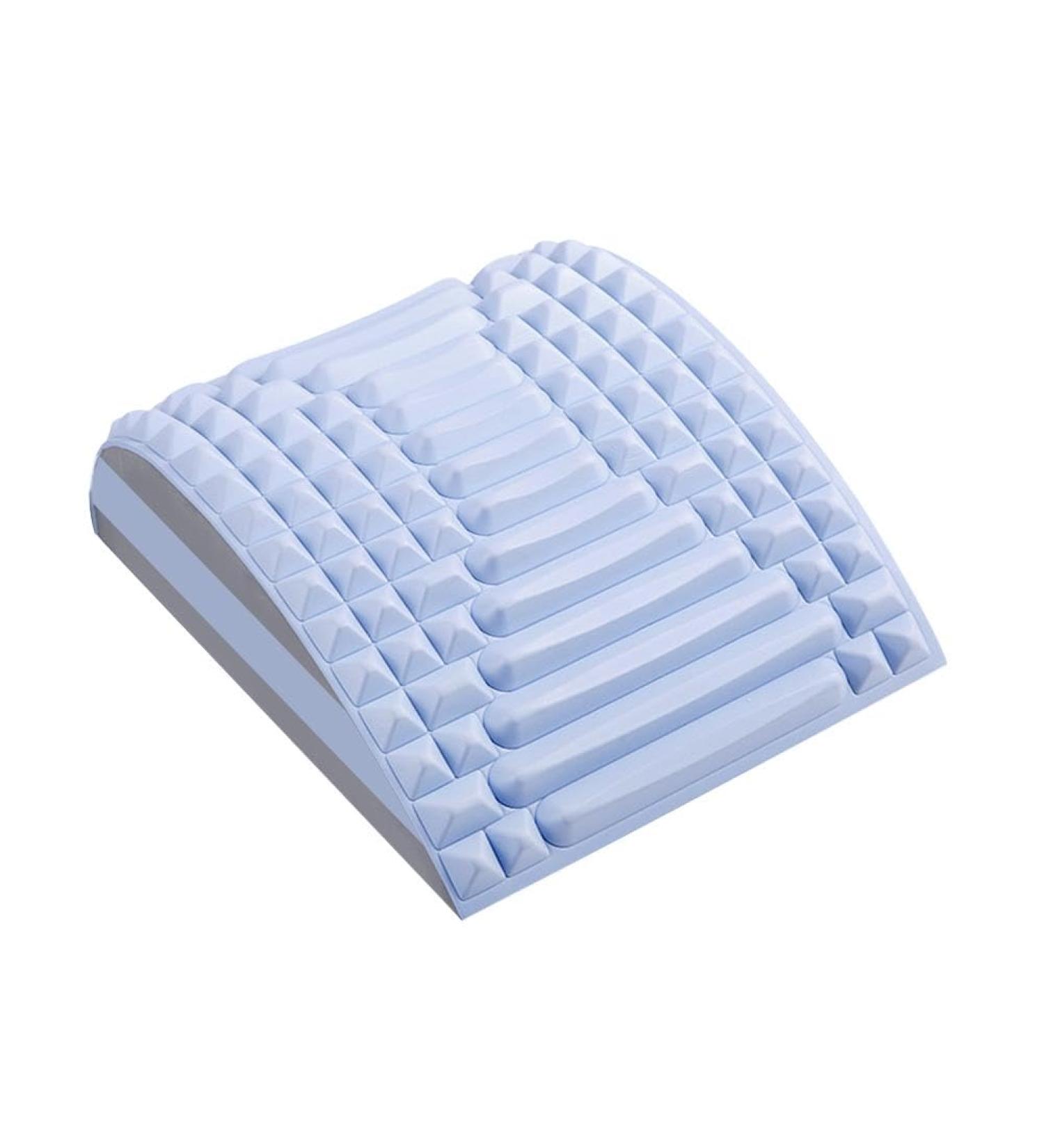 Buy D5Y0 Lumbar Support Massage Device - Neck Waist & Back Pain Relief - Sciatica & Hernia Relief - Relaxa-Disc Blue - Buy Online on GoSupps.com