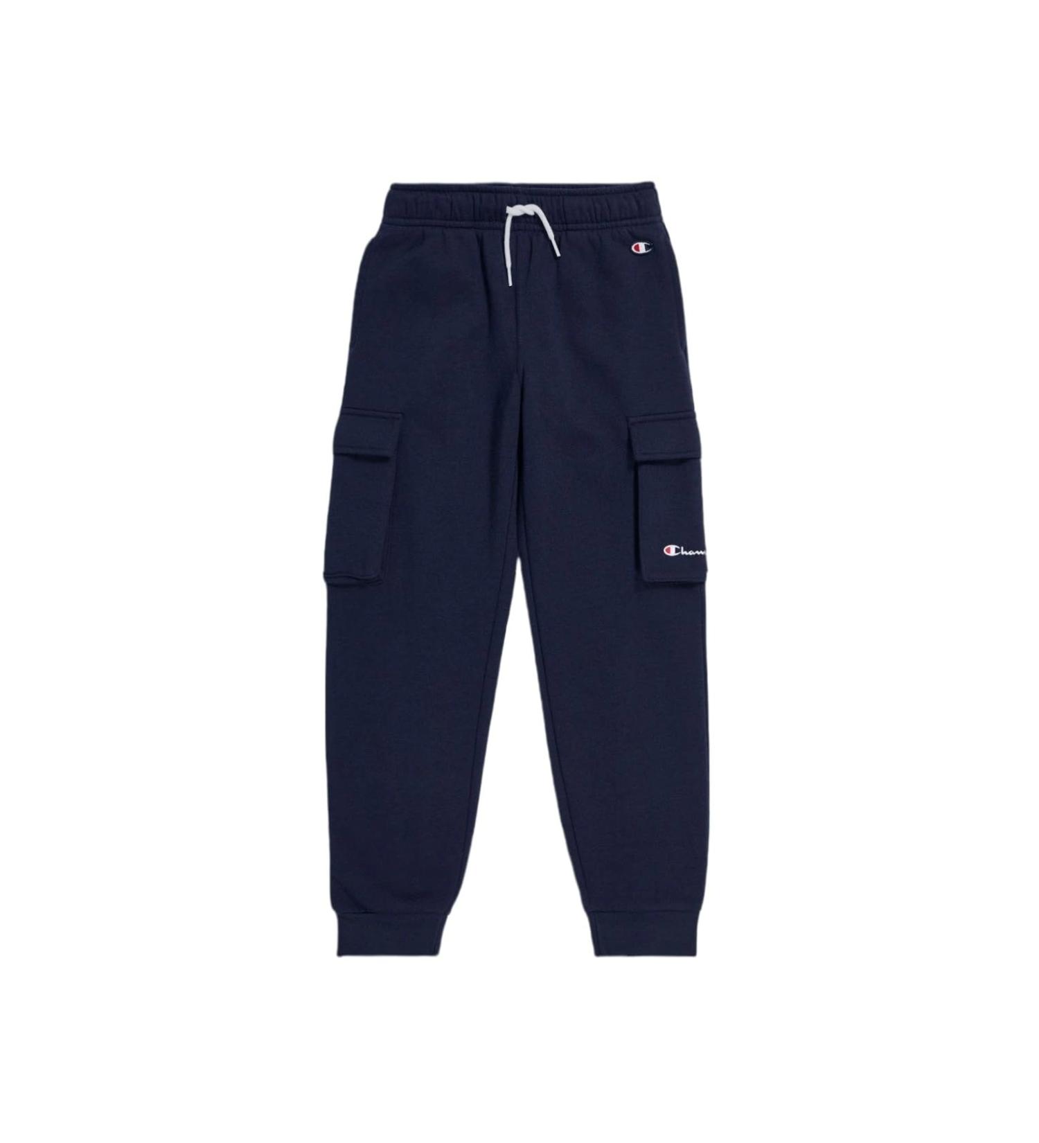 Champion Children and Young Legacy American Classics B-Ultralight Powerblend Fleece Rippb ndchen Cargo Training Pants 13-14 years Blu Marino