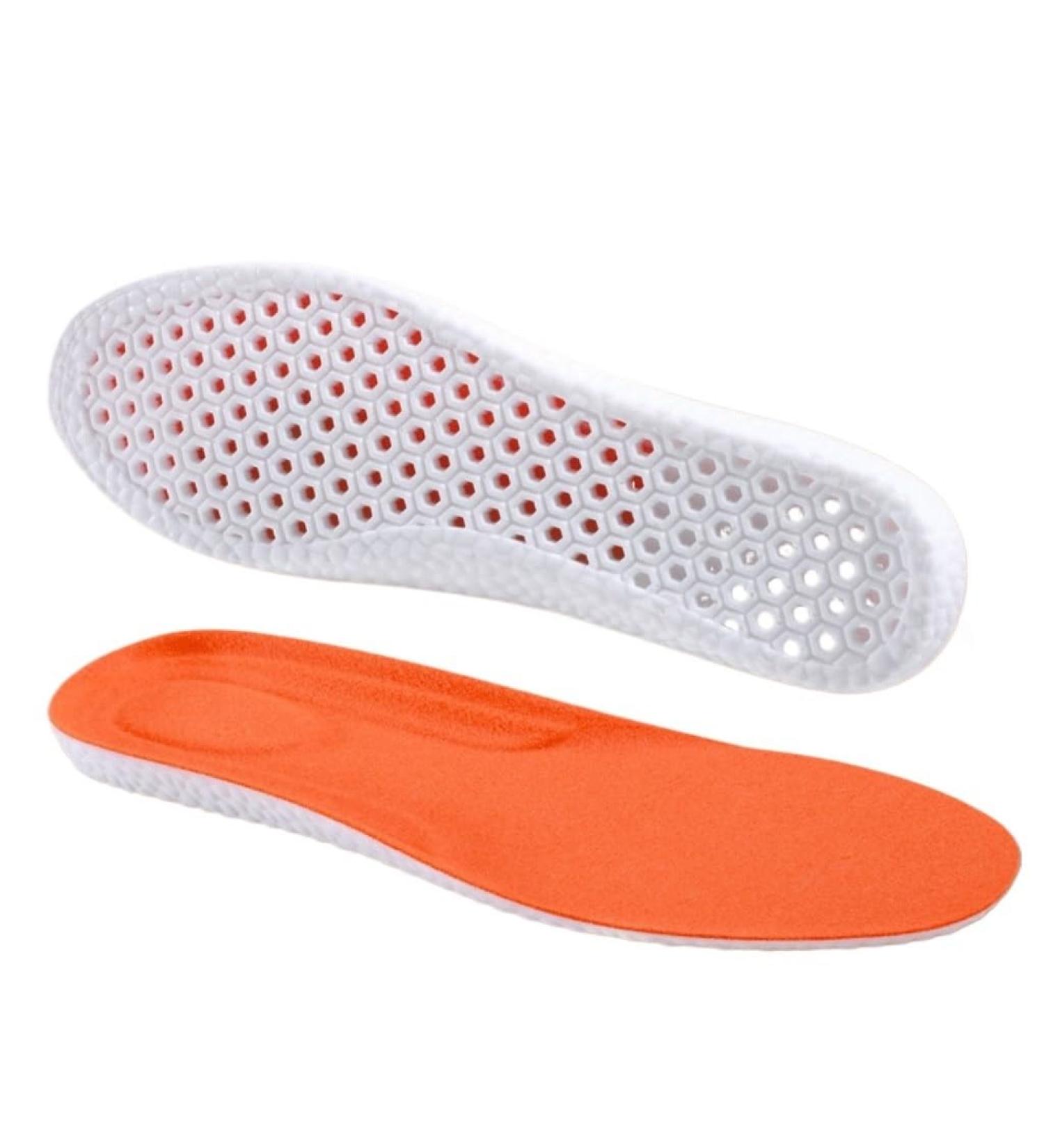 Winter Constant Temperature Insoles for Men | Breathable Sports Insoles | Size 45 Orange - Buy Online on GoSupps.com