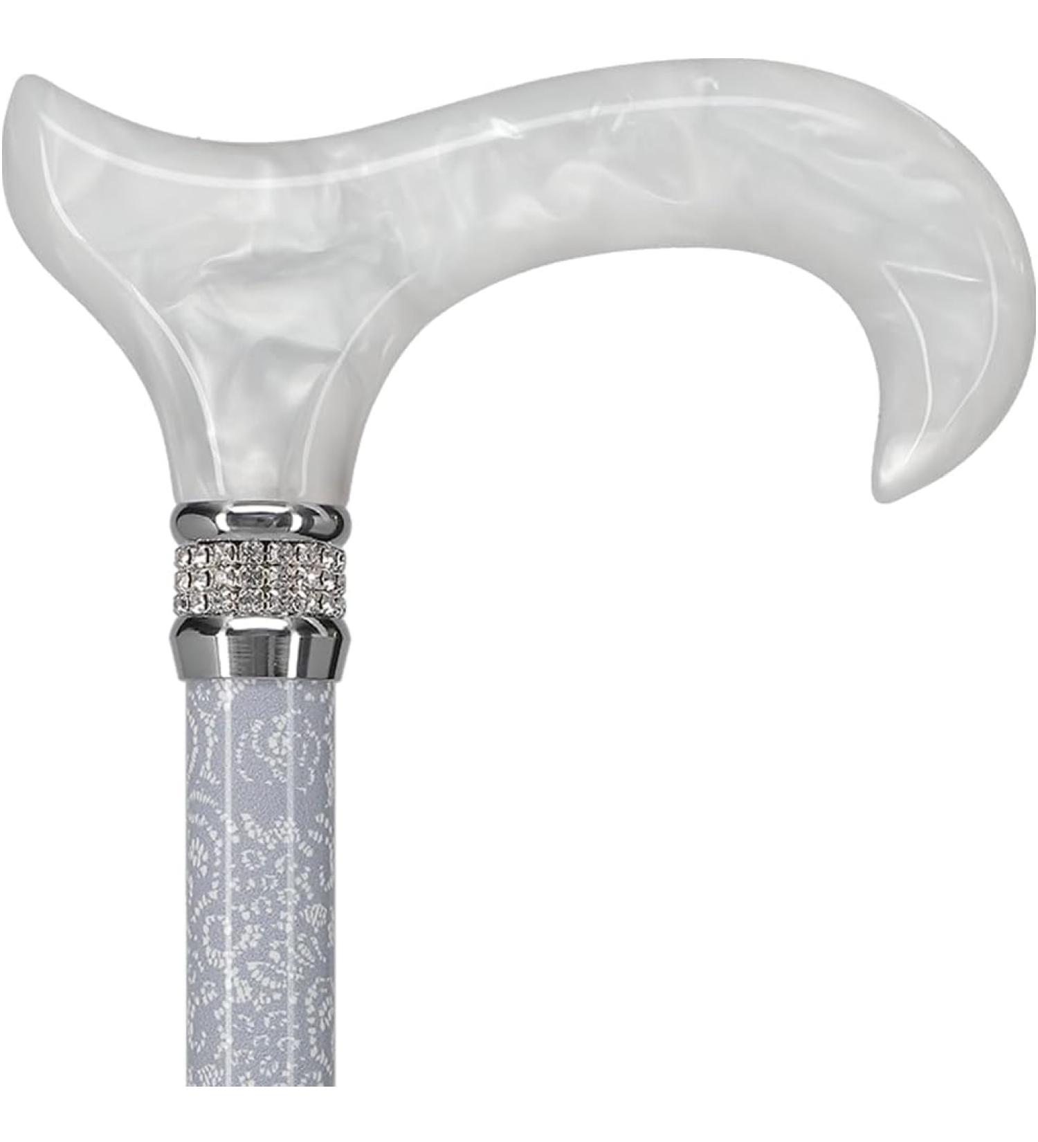 Royal RC Canes Stylish Walking Sticks  -  Graceful Lace Pearlz - Buy Online on GoSupps.com
