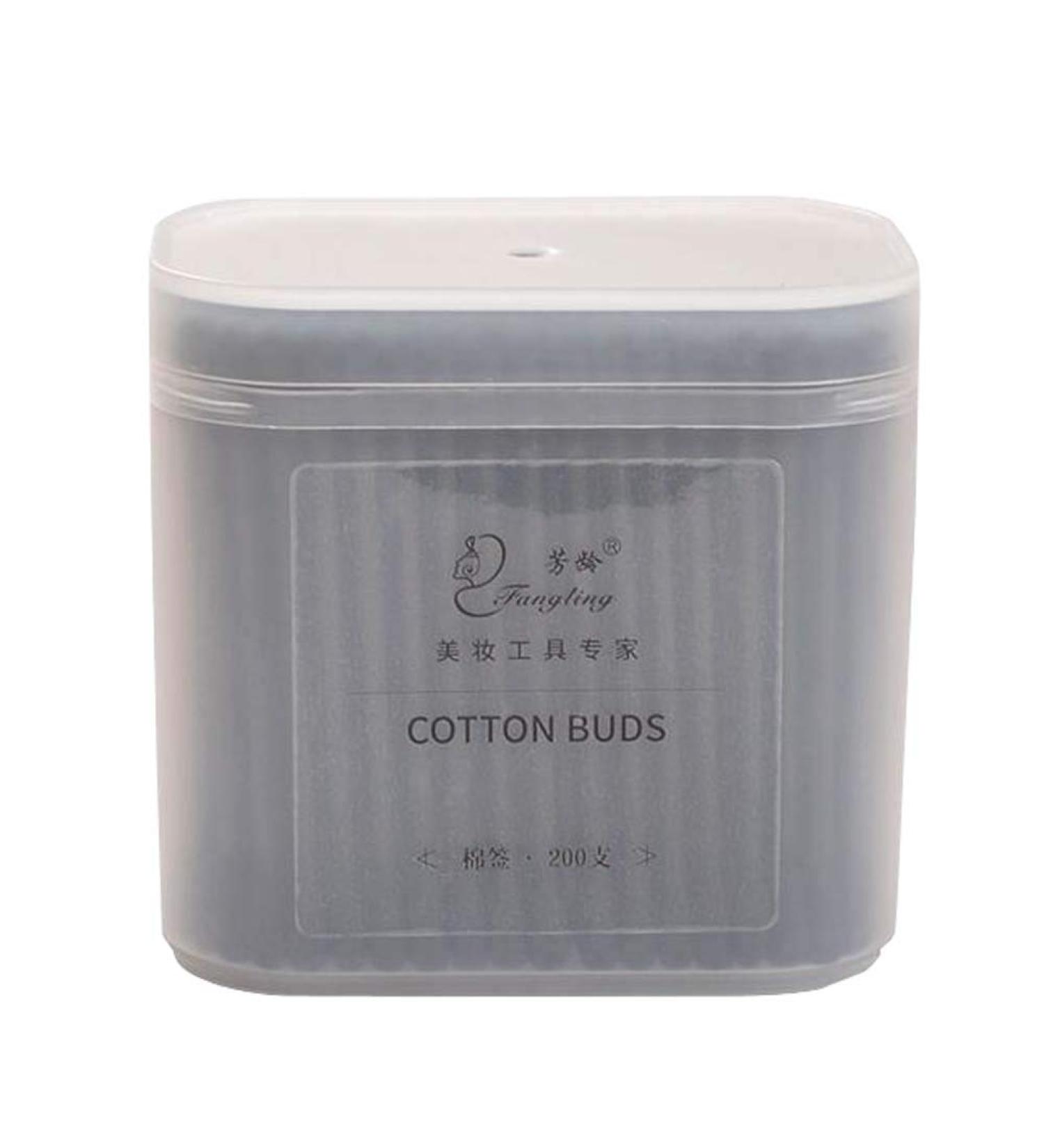 200 Counts Cotton Swabs - Organic Double Tipped Ear Buds | Cruelty Free & Eco-Friendly - Buy Online on GoSupps.com