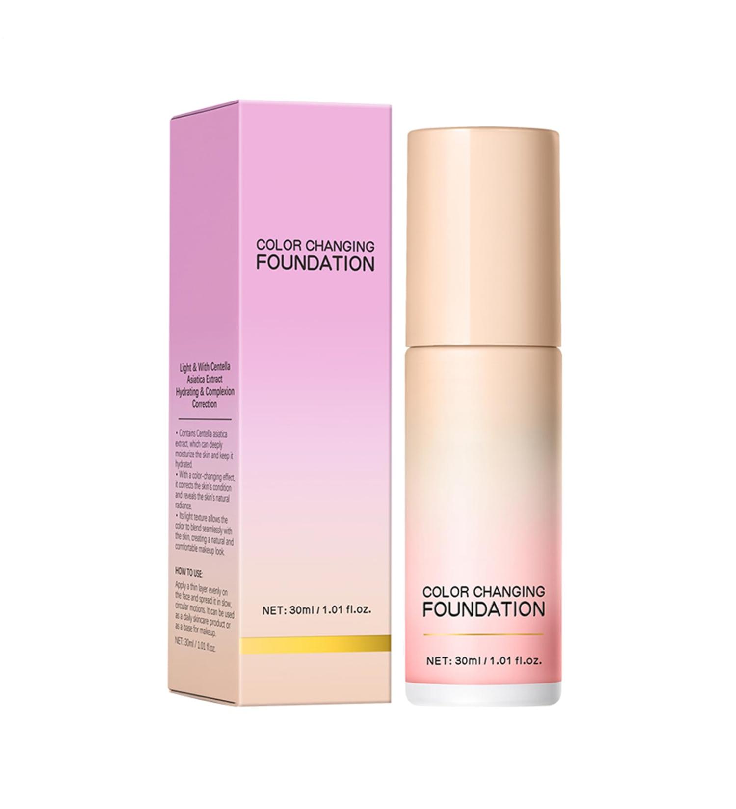 Pruojhw Colormatched makeup base 30 ml longlasting concealer for the face colormatching foundation for travel dating commuting meeting gardening and evening 3 - Buy Online on GoSupps.com