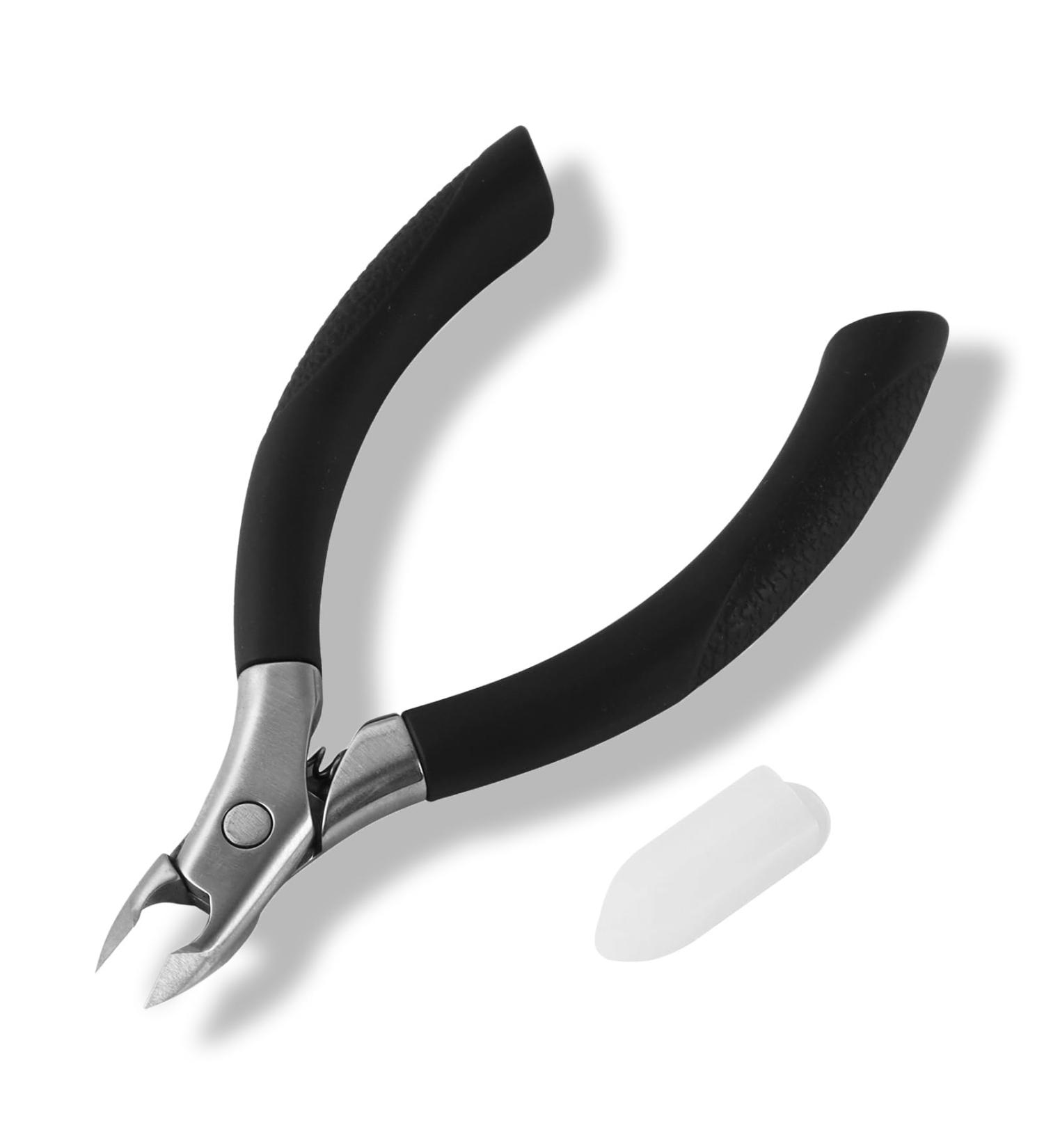 Precision Cuticle Nippers Cuticle Nippers Cuticle Scissors Stainless Steel Cuticle Scissors Fine for Precision Pedicure Fingernails Removal Excess Cracked Skin on Fingers and Toes - Buy Online on GoSupps.com