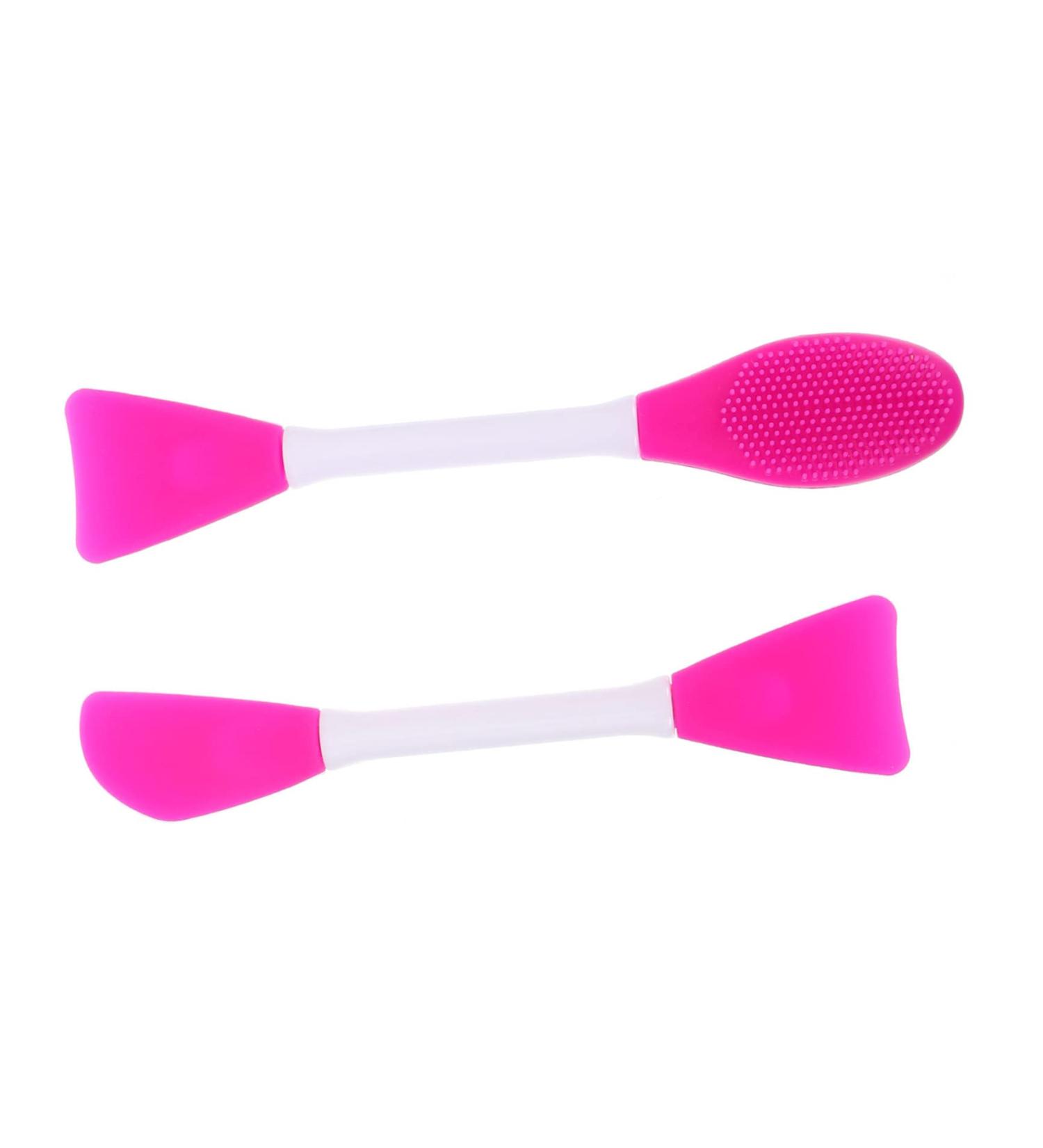 DOITOOL 1 Film Stick Set Mud Brush Double-head Applicator Brush Brush Skin Care Beauty Tool Portable Brush Silicone Brush Purple Multifunction Plastic Care Brush - Buy Online on GoSupps.com