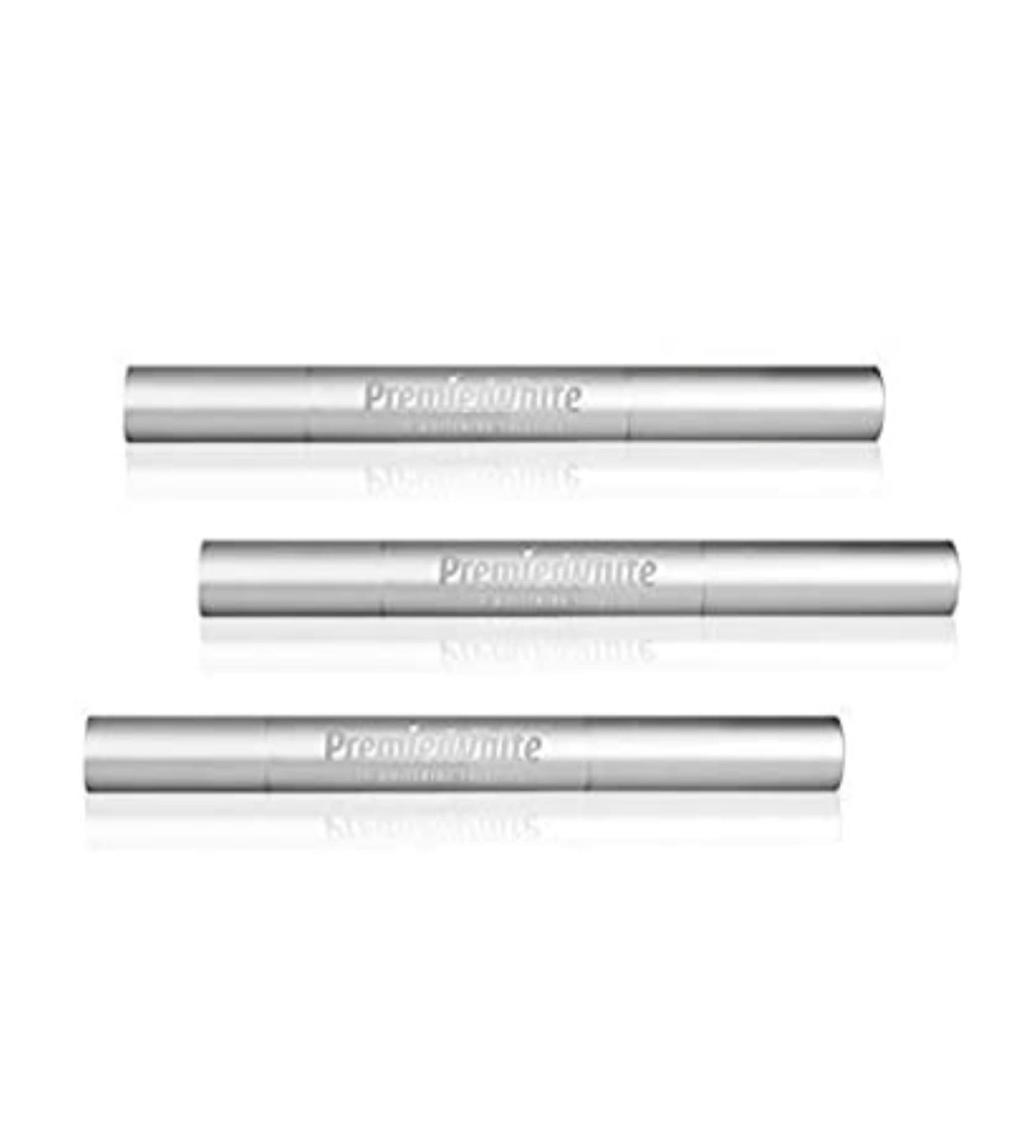 Premiere White Teeth Whitening Pens - 3 Pack - 36% Carbamide Peroxide - Satin Finish Solution - Buy Online on GoSupps.com