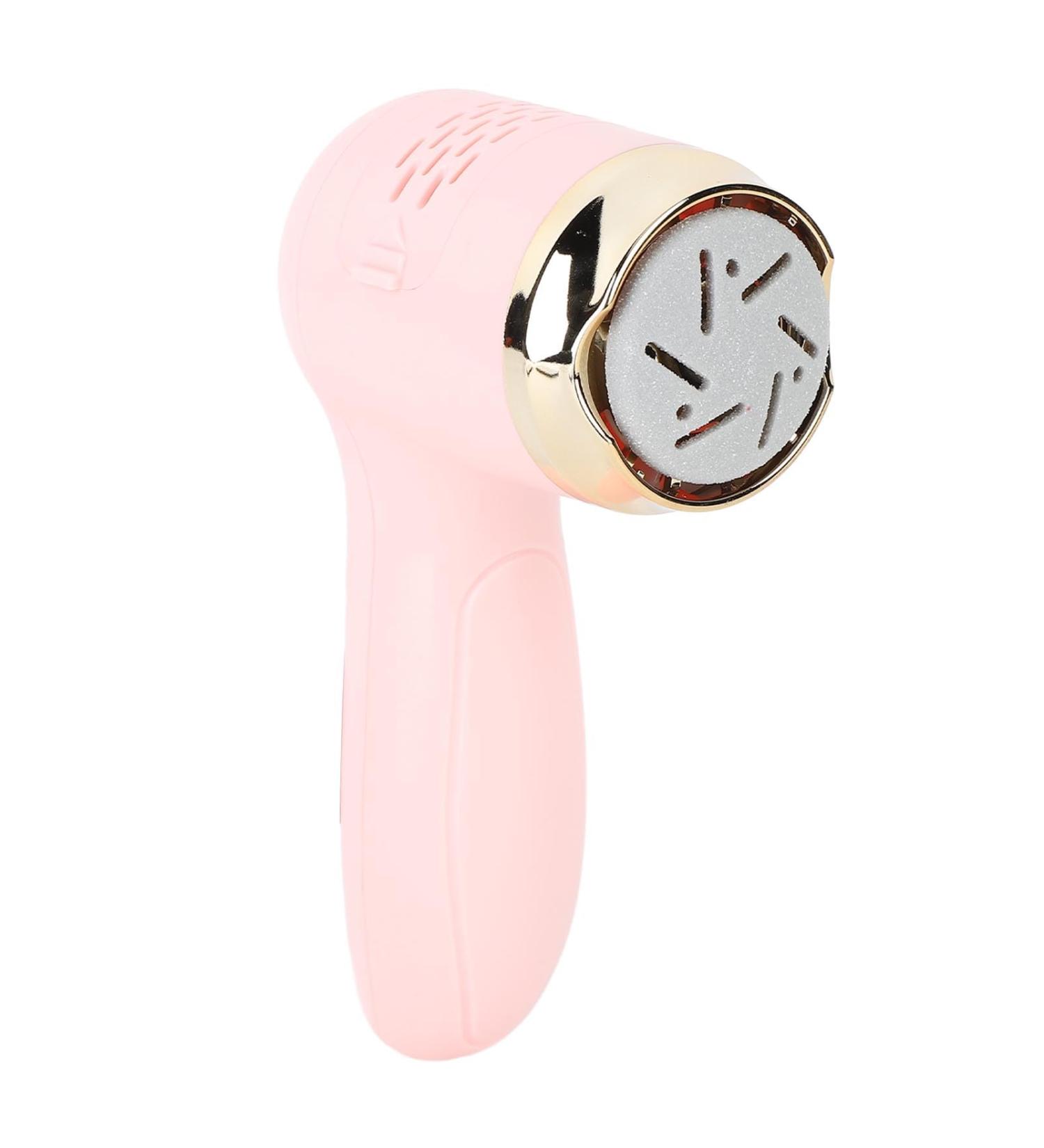 Rechargeable Electric Foot Callus Remover Foot File Foot Scrubber with 2 Speeds 2 Abrasive Heads Dust Suction Long Lasting Battery for Salon-like Foot Care - Buy Online on GoSupps.com