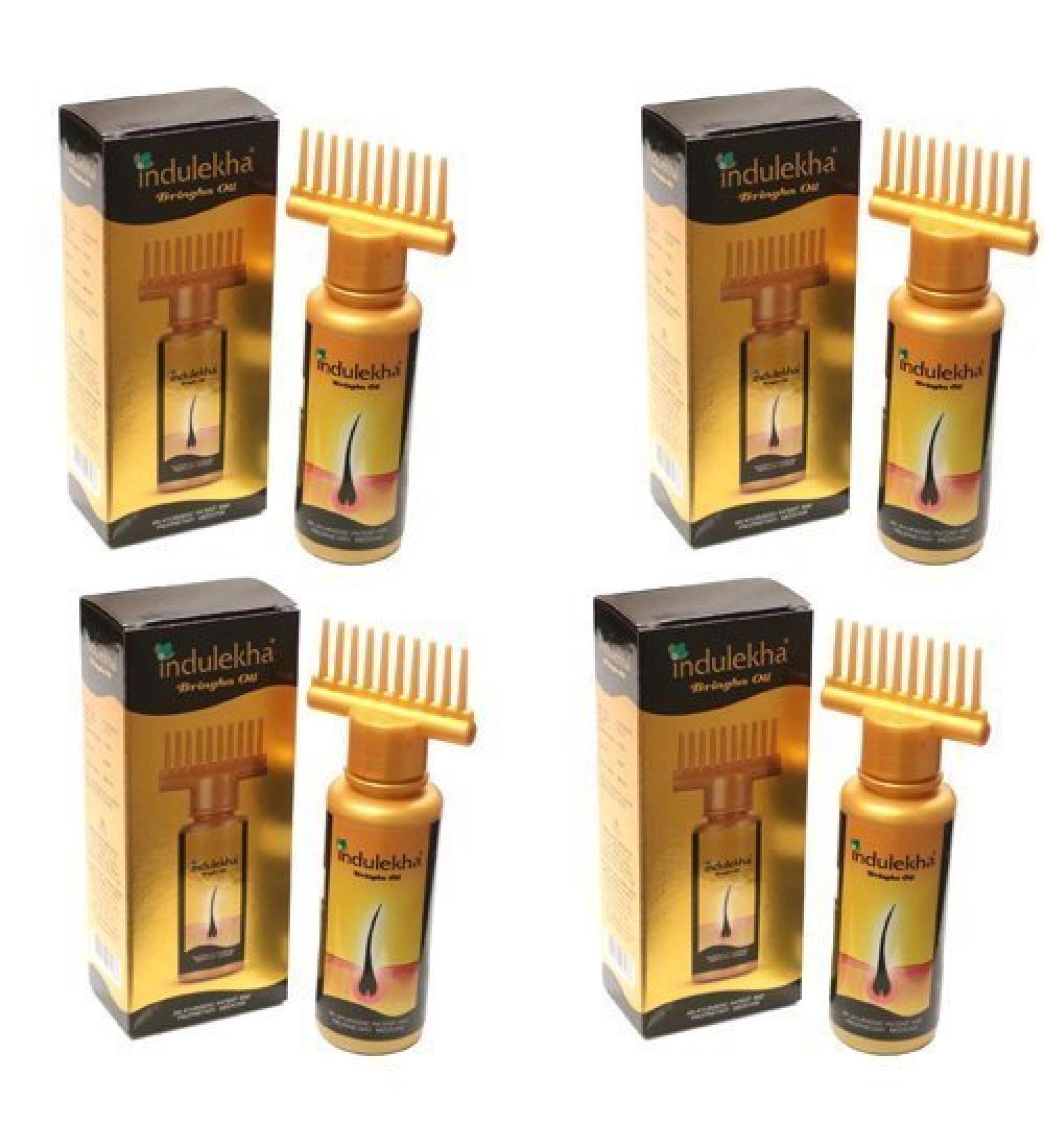 INDULEKHA 4 x Indulekha gold Complete Hair Care Oil by Indulekha
