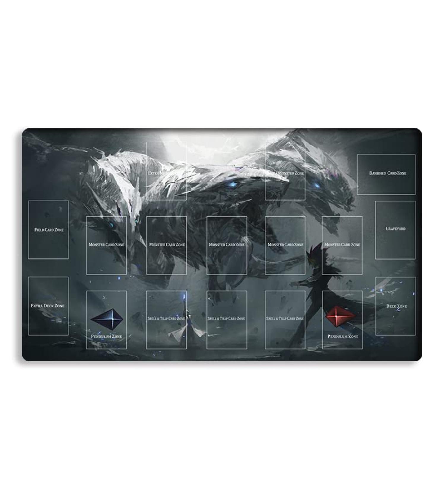 Blue-Eyes Ultimate Dragon Playmat for TCG/CCG Trading Card Game with Free Bag - Buy Online on GoSupps.com