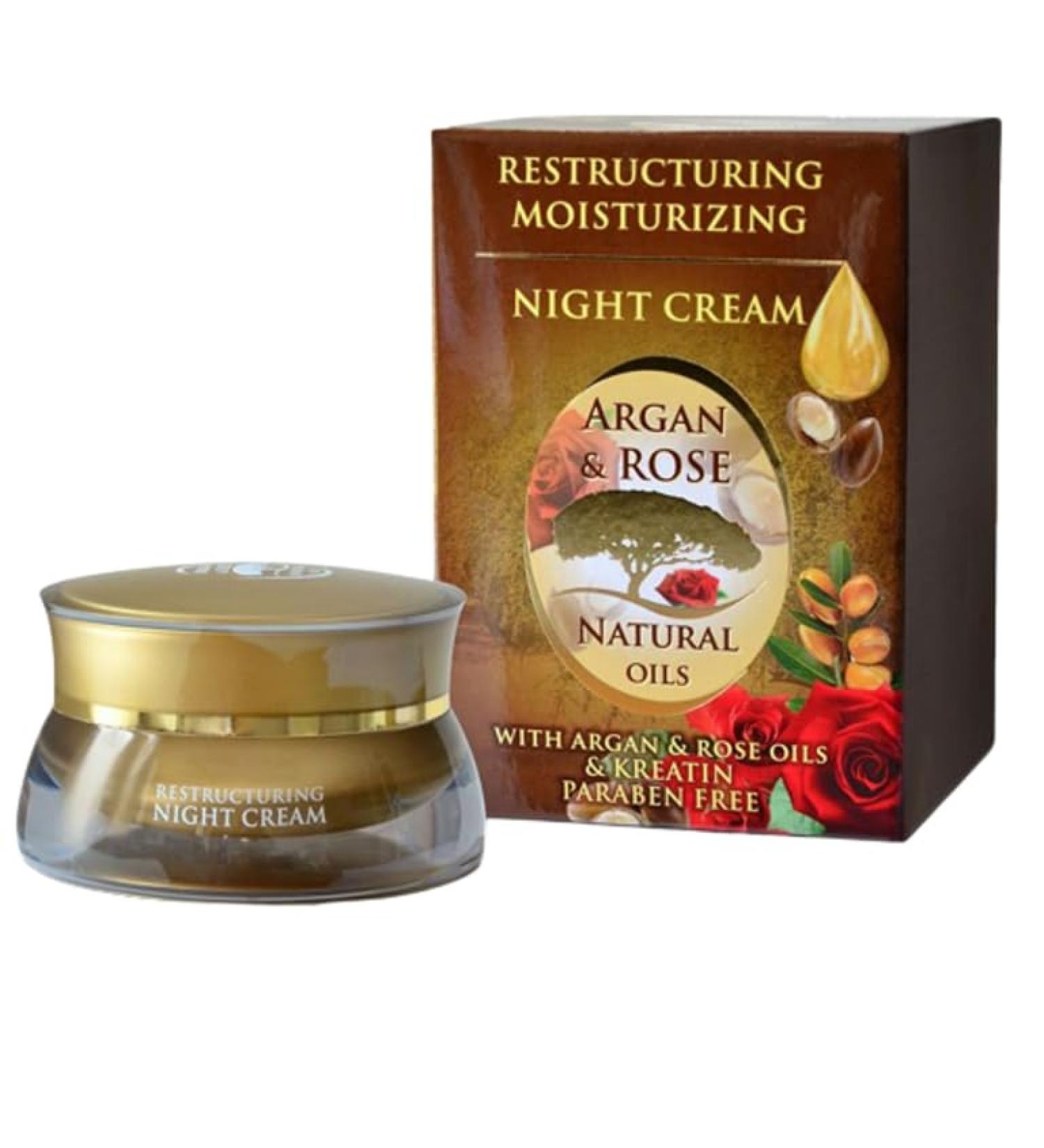 Rose of Bulgaria Bulfresh Rose and Argan Night Cream 40 ml