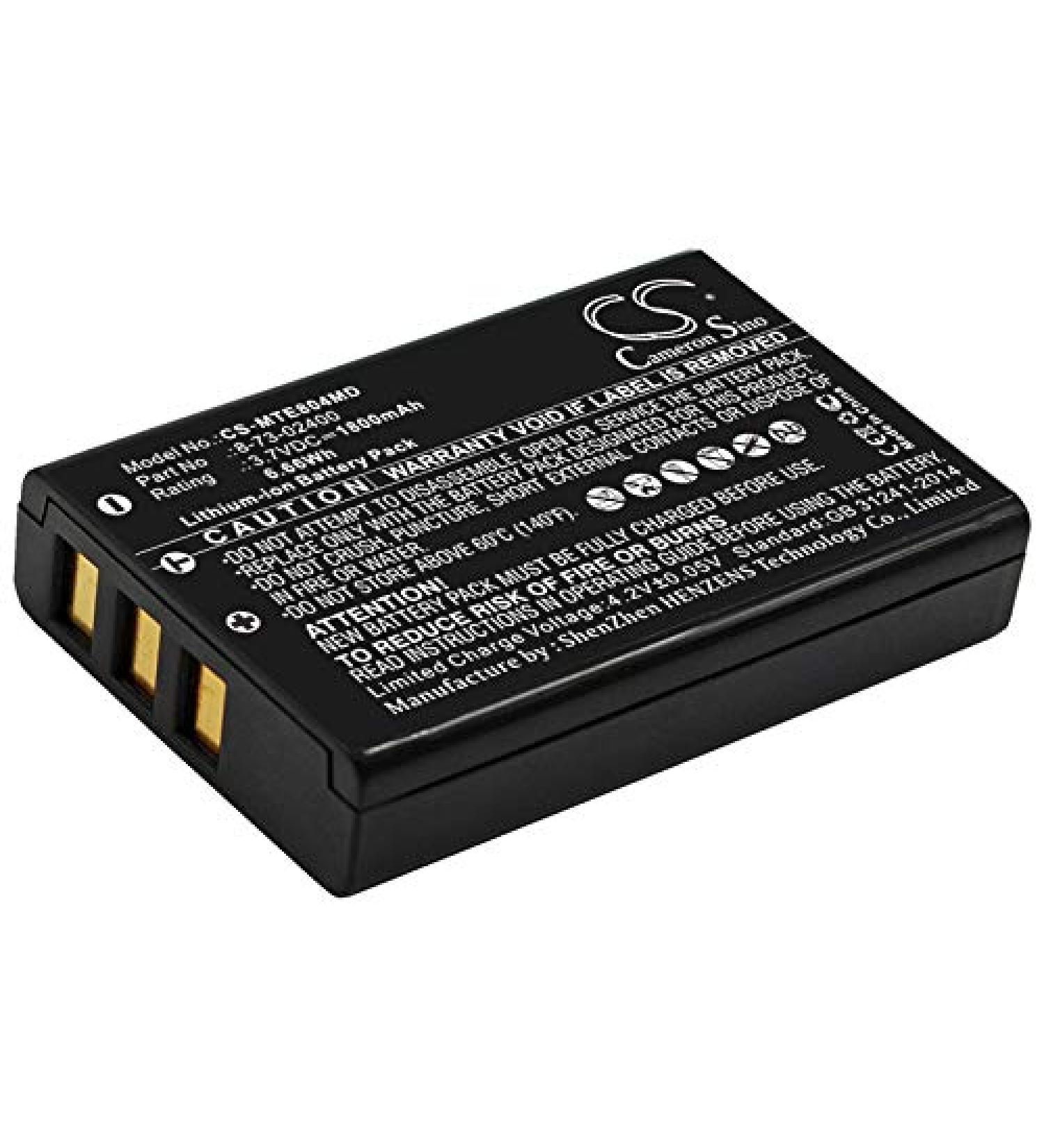 Replacement Battery for Otometrics AccuScreen TE 8-04-13900 & Madsen AccuScreen 1770-9672 | 1800mAh International Shipping - Buy Online on GoSupps.com