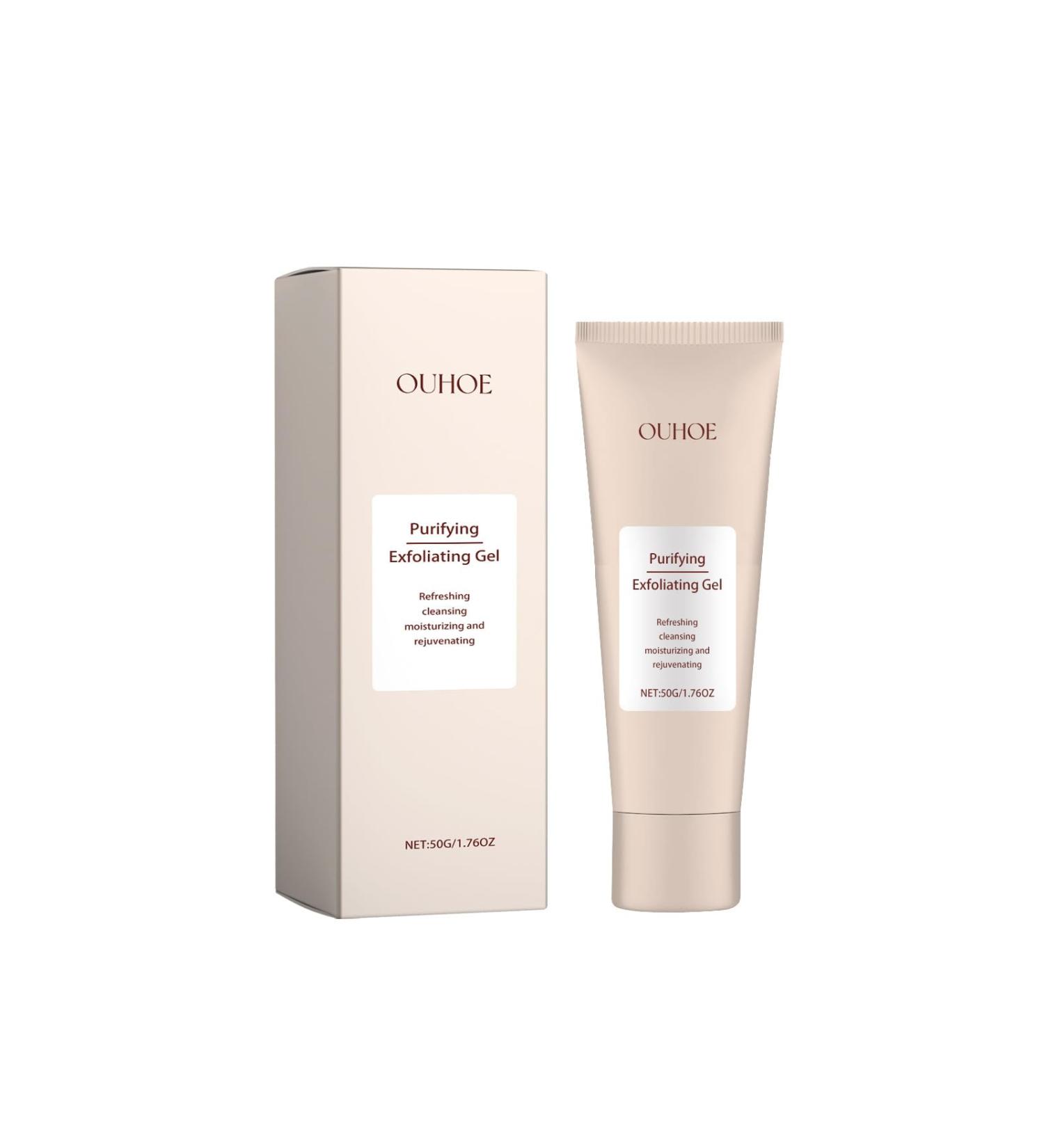 Exfoliating Gel Skin Mild Cleansing and Pore Refining Skin Rejuvenation Exfoliating Blackhead Acne Gel - Buy Online on GoSupps.com