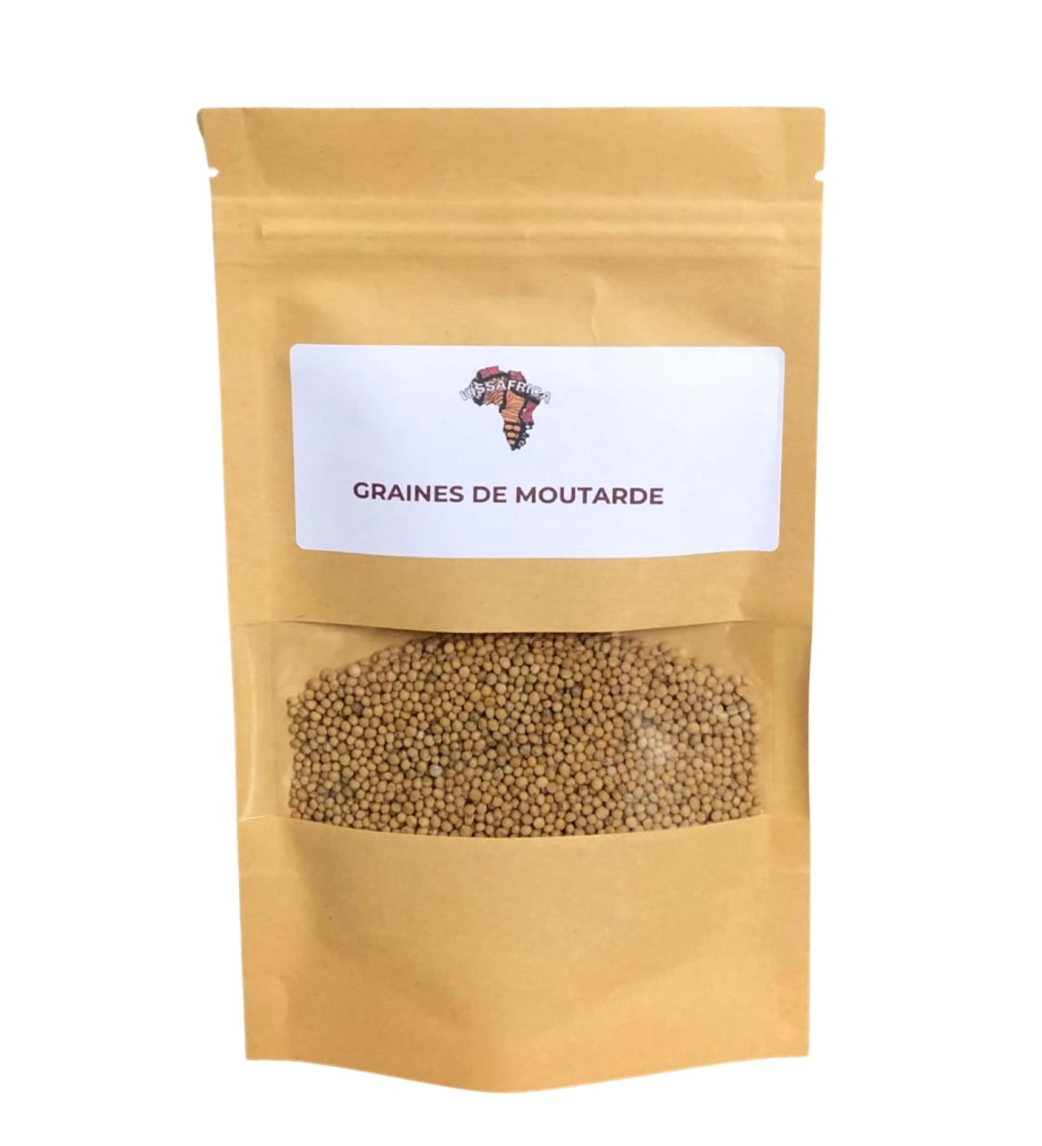 Mustard Seeds 50g Whole spice for sauces marinades and homemade mustards Naturally tangy flavor - Buy Online on GoSupps.com