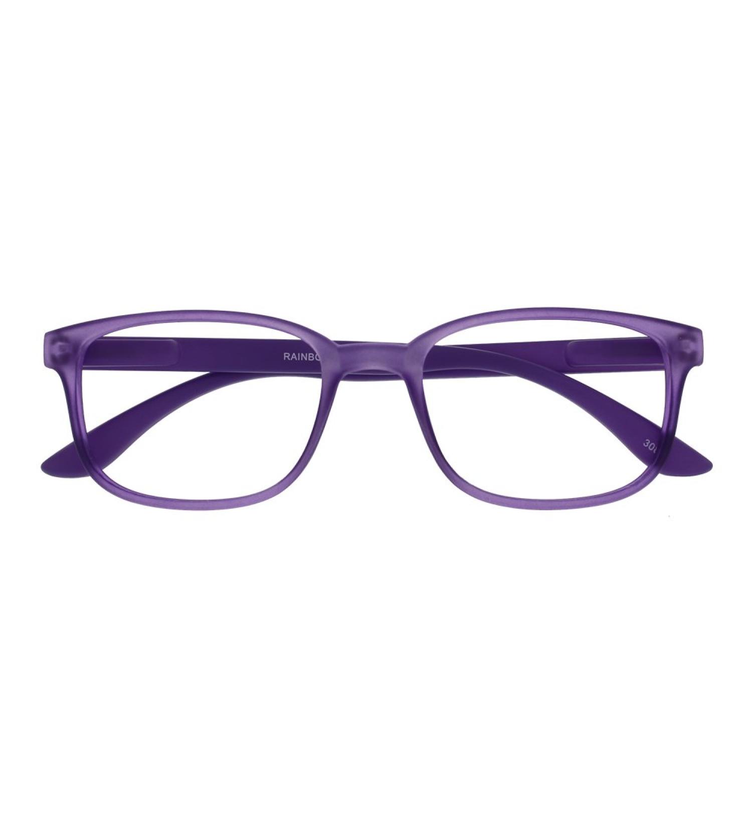 I NEED YOU Rainbow Reading Glasses - 3.00 Diopters in Purple | International Shipping Available - Buy Online on GoSupps.com