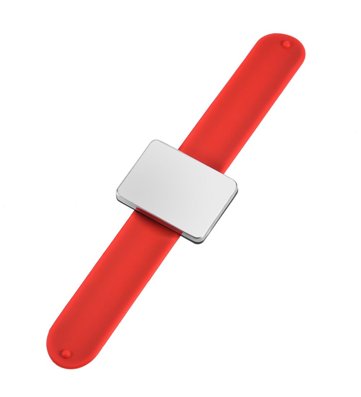 Magnetic Hair Clip Wrist Band Hair Clips Bracelet for Hairpin collection(Red) - Buy Online on GoSupps.com