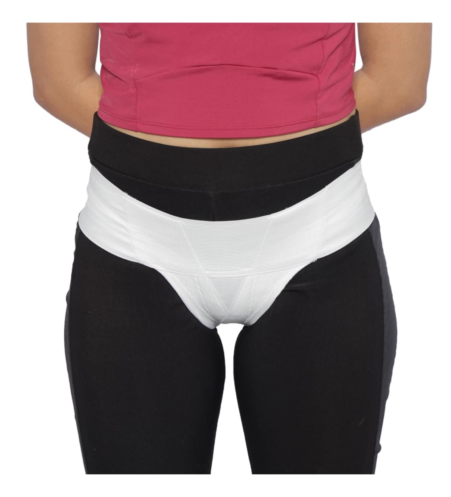 Patented Pelvic Orthotic Support Belt for Women | Uterus Girdle for Prolapsed Bladder & Postpartum Recovery | Low Waist Medium White - Buy Online on GoSupps.com