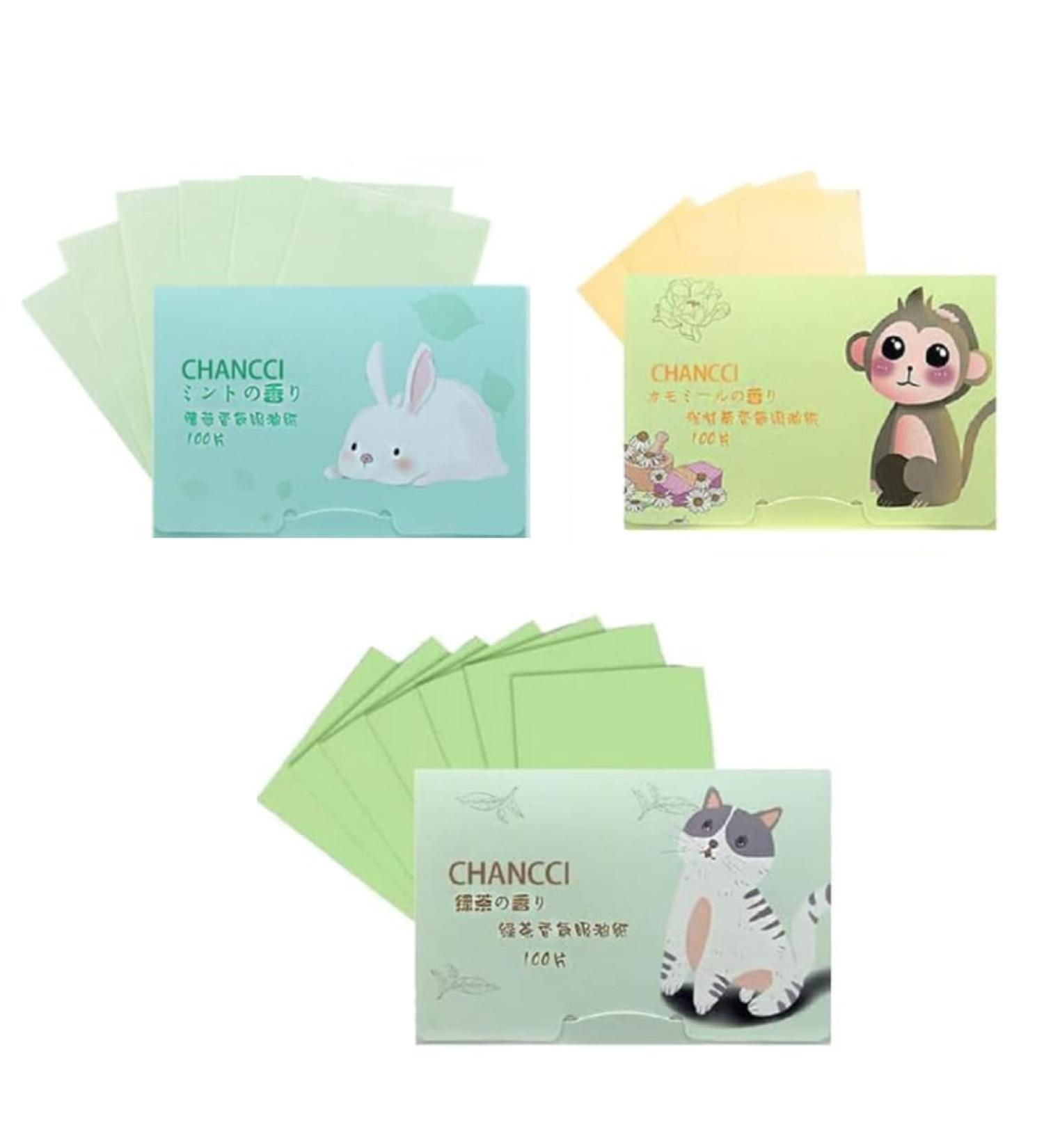Blotting Paper - 300 PC Oil Control & Skin Care | Multi-colored L schpaper for Men & Women - Buy Online on GoSupps.com