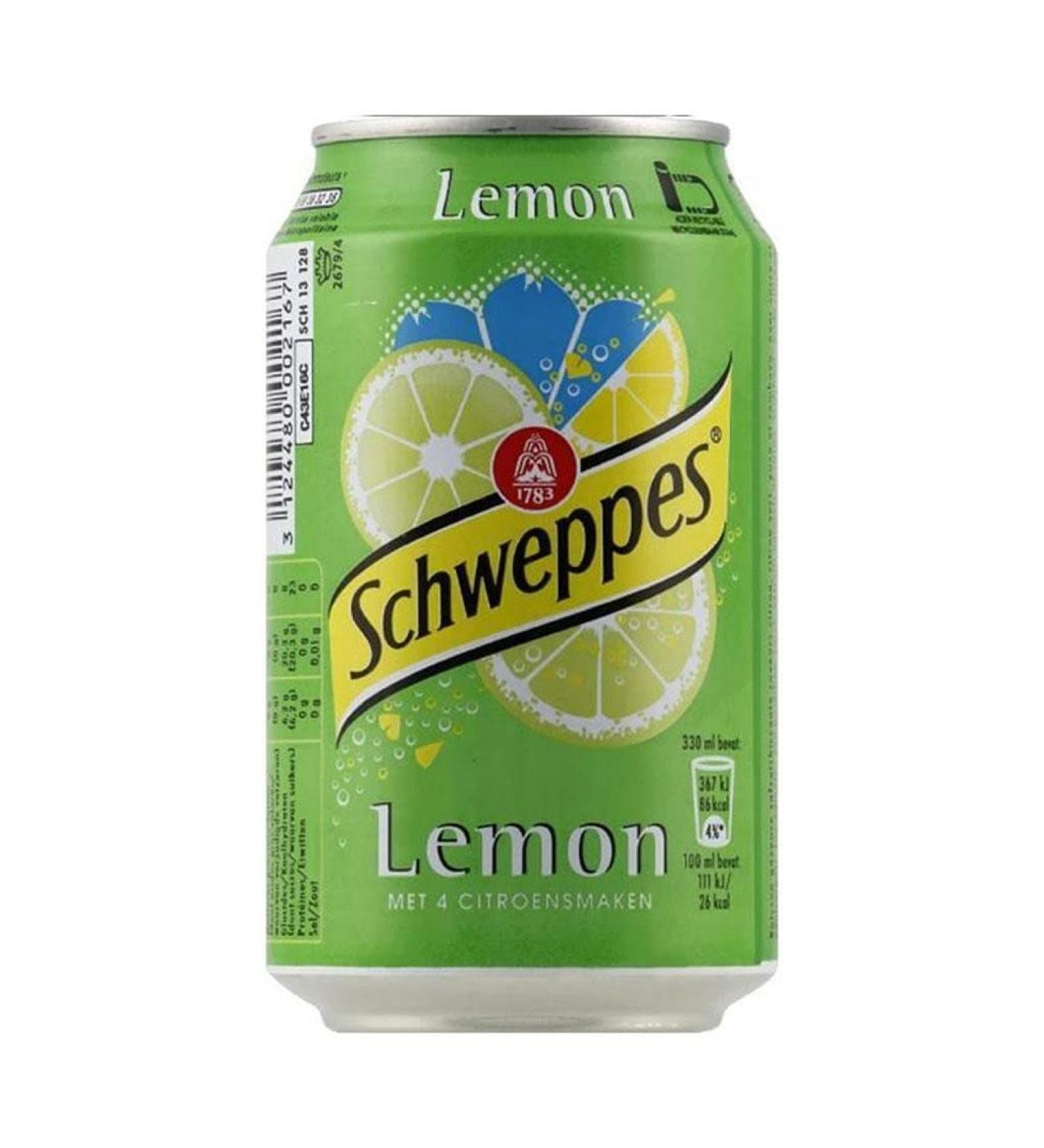 Schweppes Lemon 33cl (pack of 24)