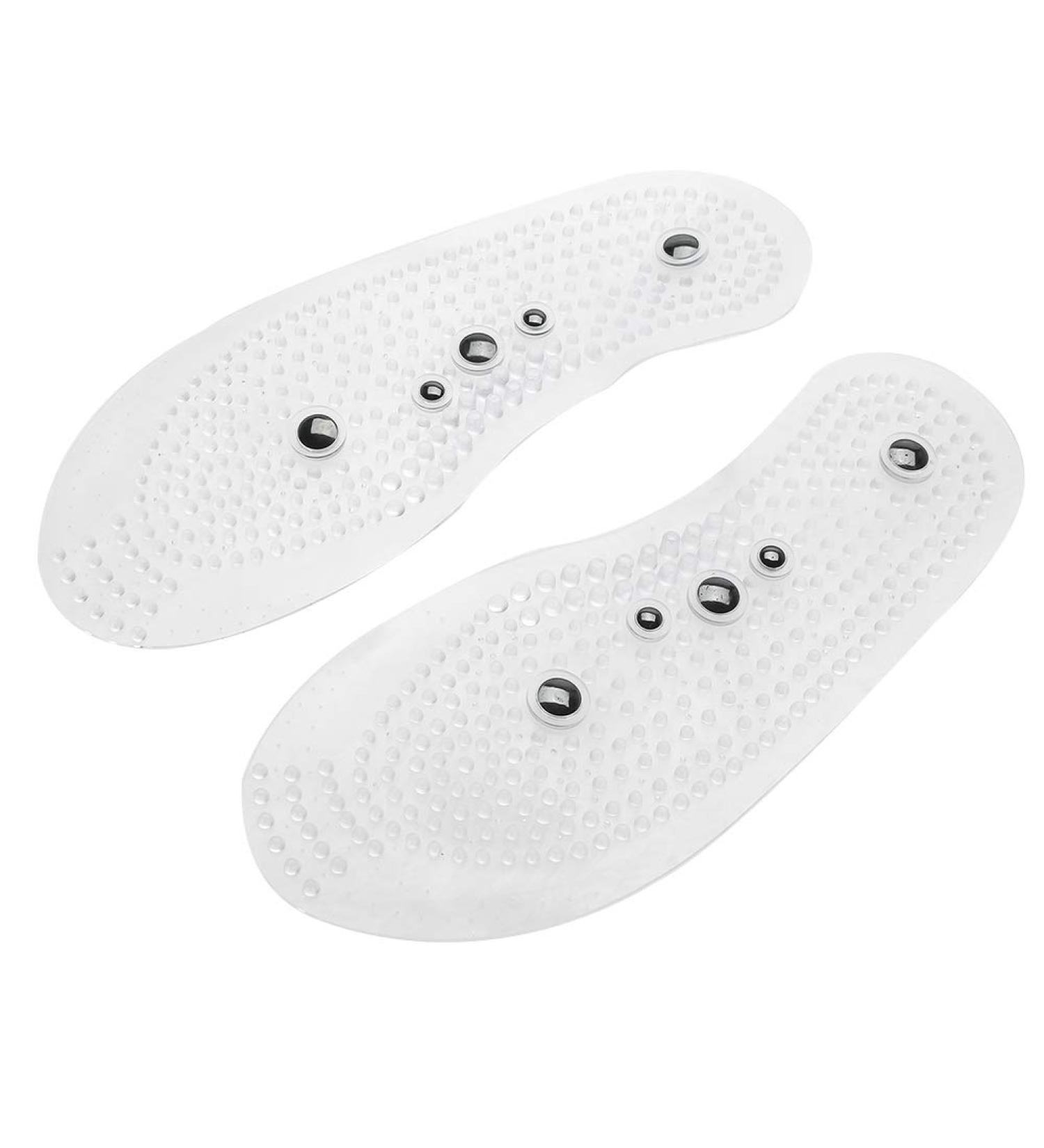 Buy Verdant Touch Magnetic Shoe Pads - Magnet Therapy Silicone Insoles Anti-Fatigue Massage Pads for Shoes Transparent Size L - International Shipping Available - Buy Online on GoSupps.com