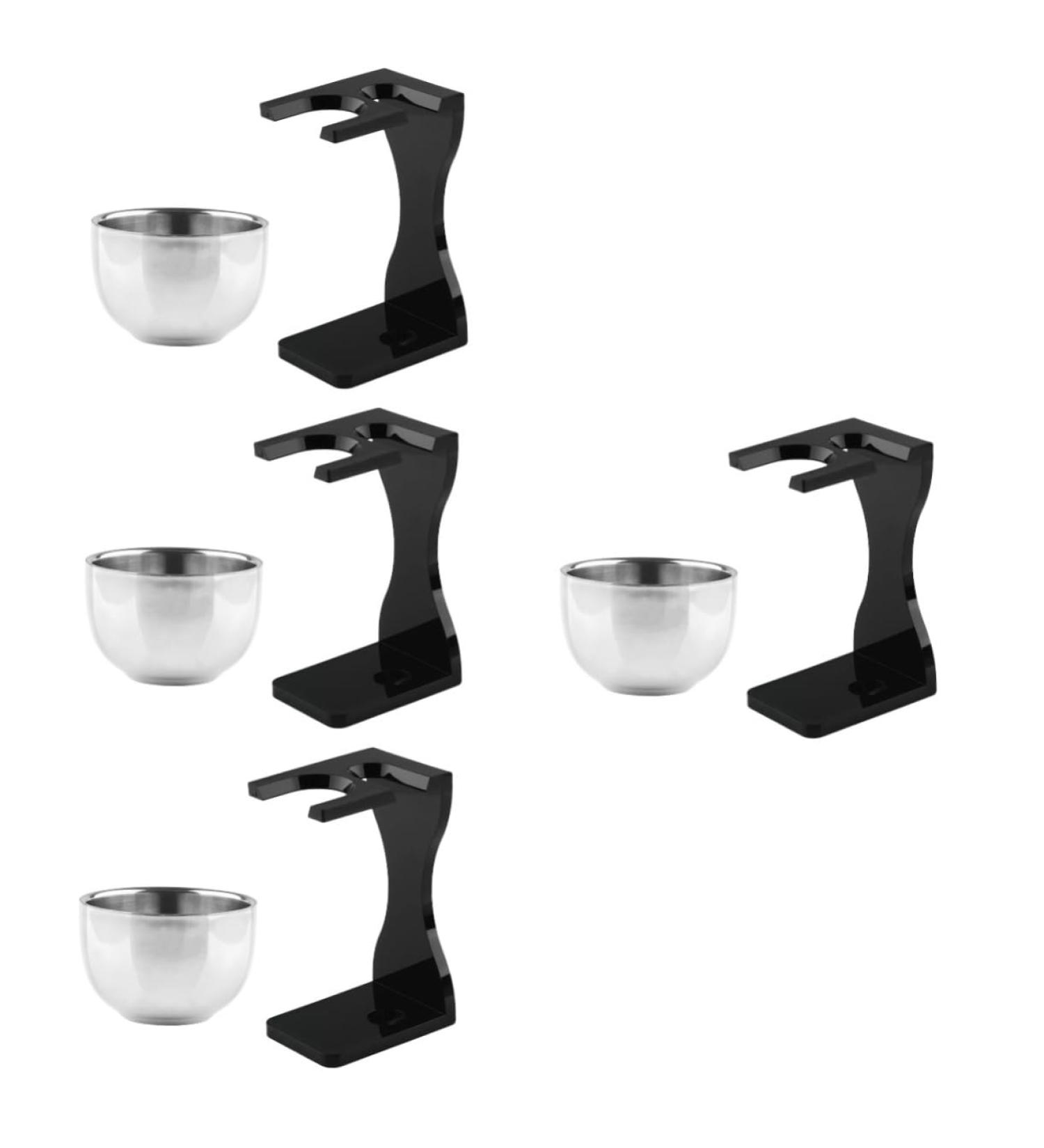 Beaupretty 4-Piece Razor Set with Stand & Bowl - Shaving Holder & Accessories in Multiple Colors | International Shipping - Buy Online on GoSupps.com