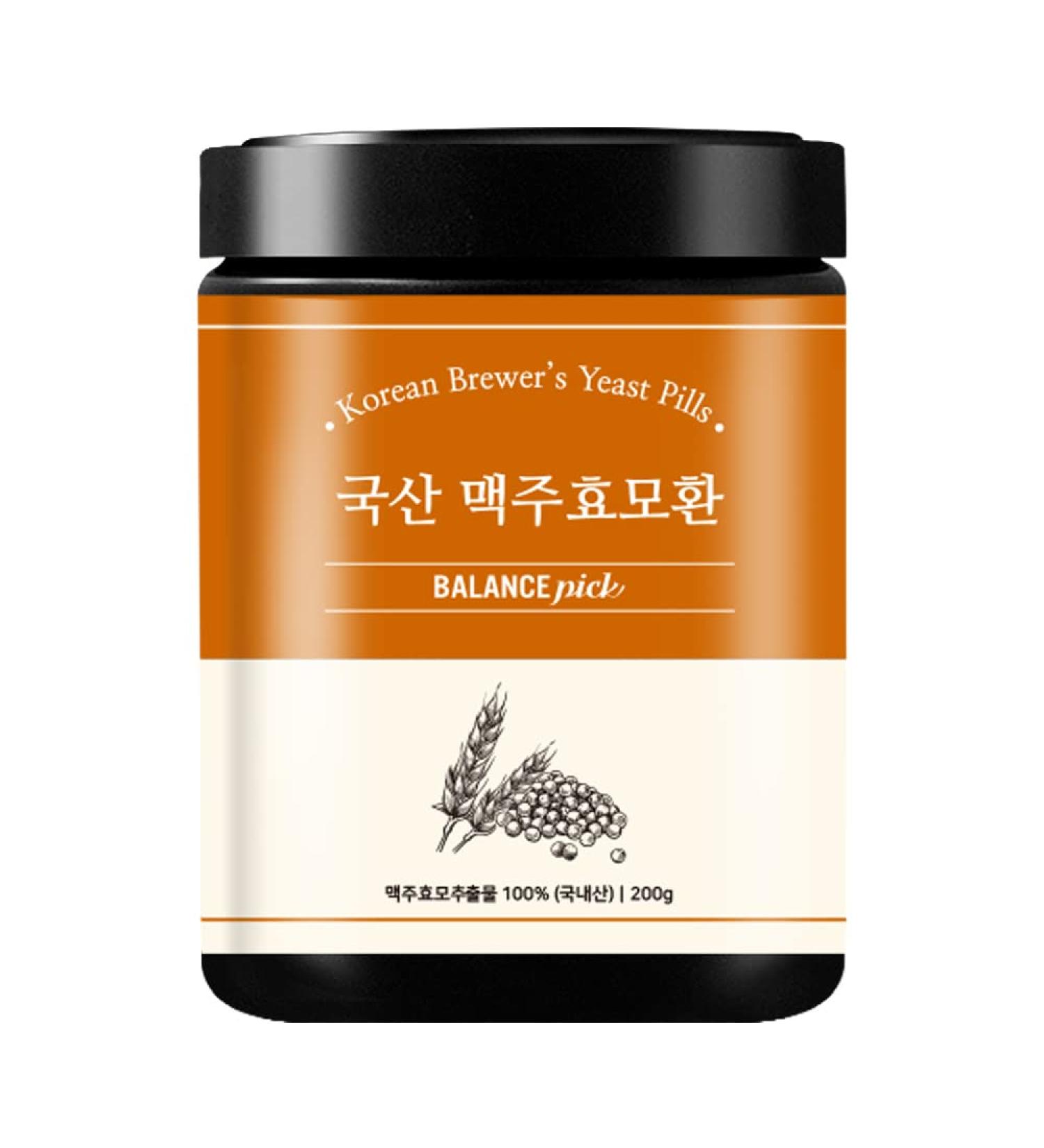 BALANCE PICK Brewer's Yeast Pills 200g (7 oz.) - Korean Product for Balance and Wellness - Buy Online on GoSupps.com