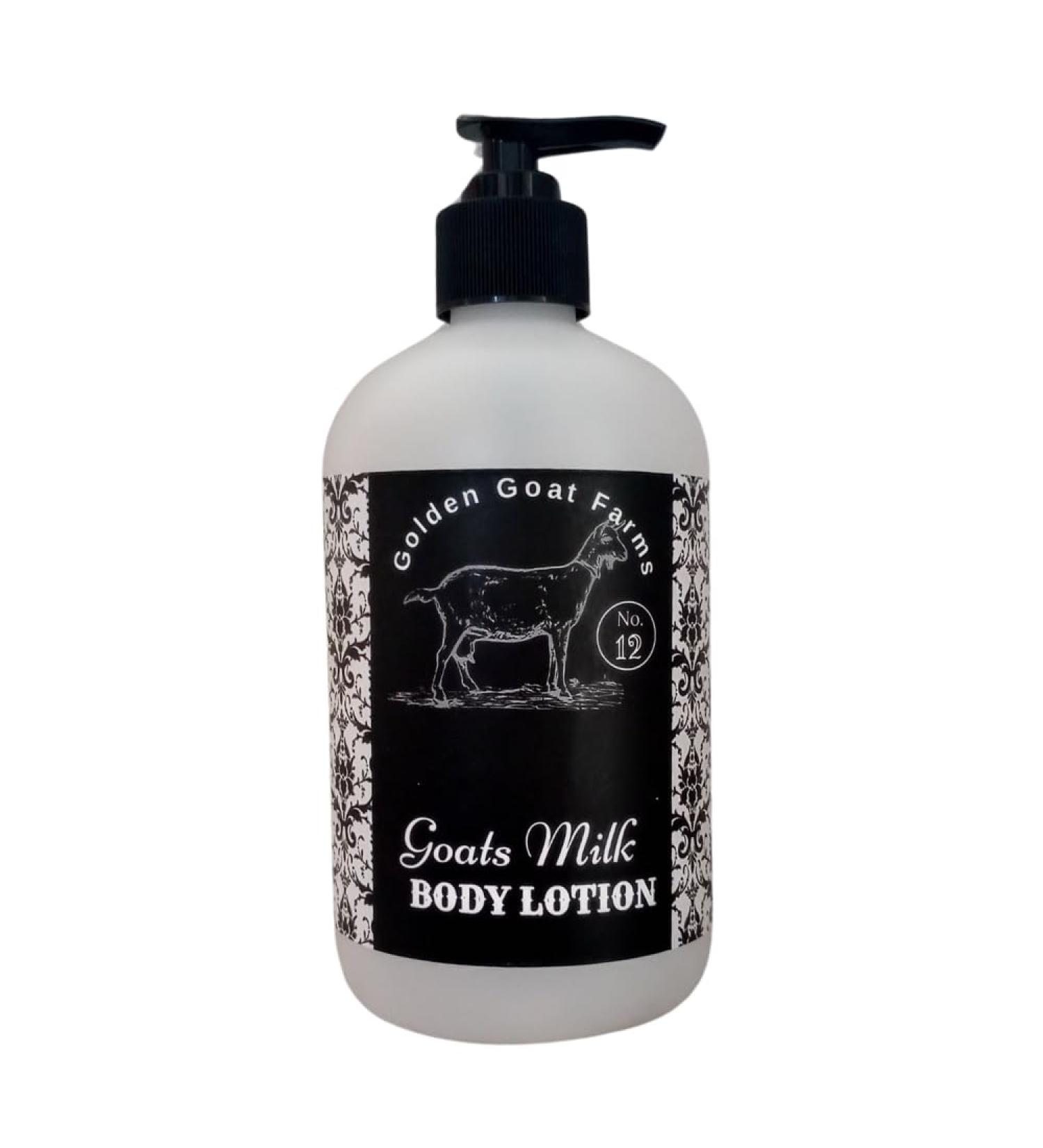 Golden Goat Farms Pink Pepper & Plum Scented Body Lotion with Goat's Milk 12 Oz - Buy Online on GoSupps.com