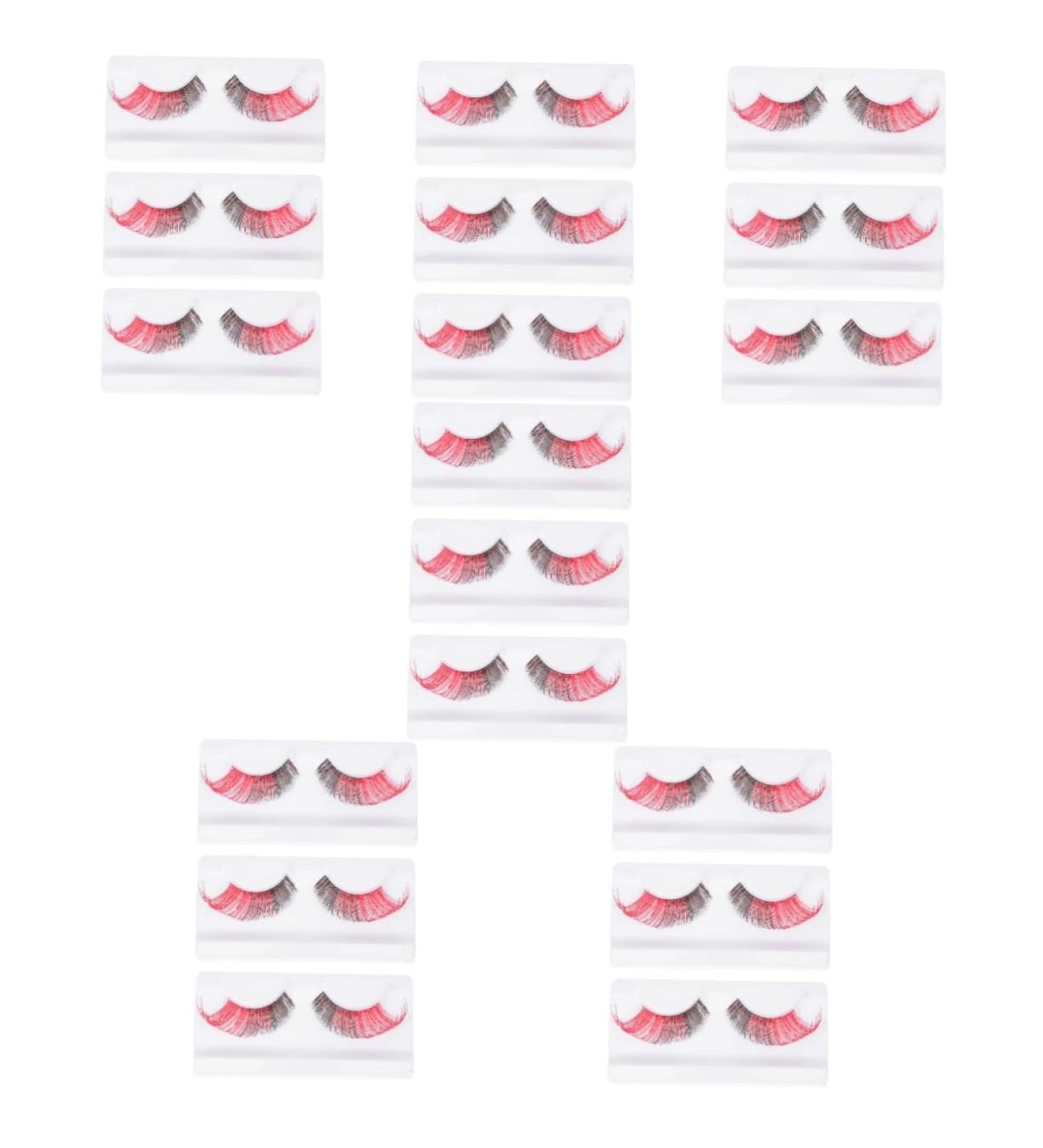 Beaupretty 18 Pairs Halloween False Eyelashes Artificial Eyelashes Unique Fake Eyelashes Women False Eyelashes Party Eyelashes Exaggerated False Eyelashes Imported Fiber Decorate Miss Make up - Buy Online on GoSupps.com