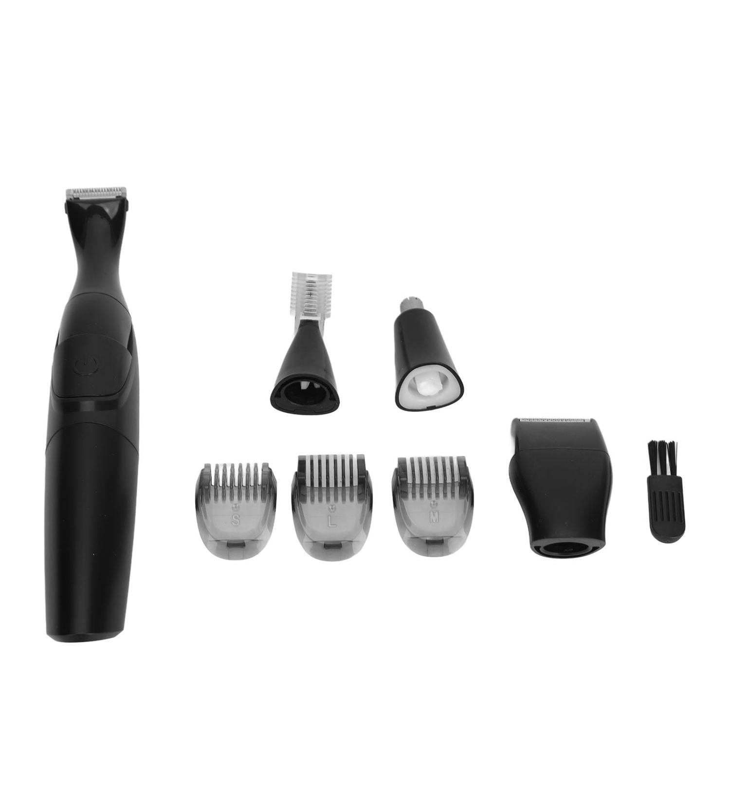 Electric Beard Trimmer - Multifunctional Low Noise USB Rechargeable Clipper for Men - Ergonomic Design & Nose Hair Grooming - Buy Online on GoSupps.com