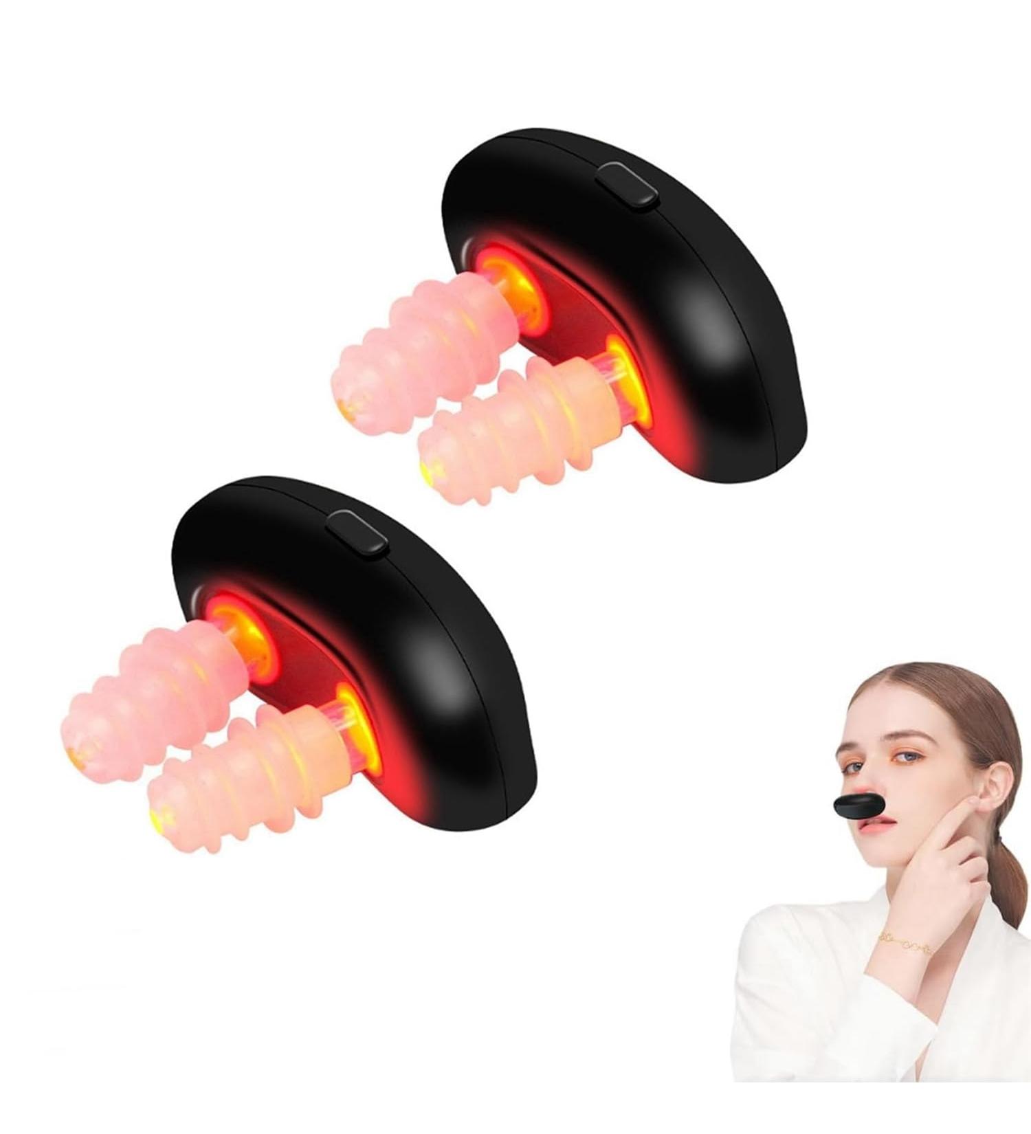 Respirelief Red Light Therapy Tool - Effective Nasal Relief | 2PCs Red Light Therapy for Enhanced Breathing - Buy Online on GoSupps.com