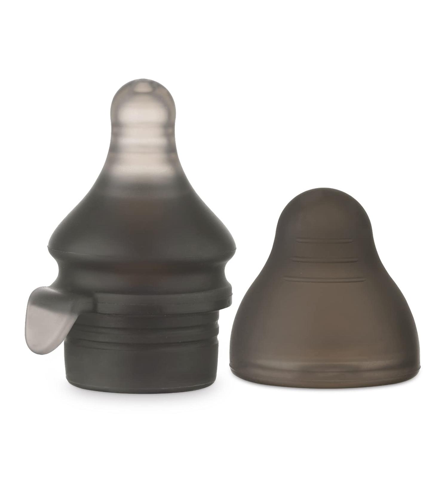 Haakaa Squeeze & Feed Attachment Set - Variable Flow Nipple for On-the-Go Feeding - 1pk - Buy Online on GoSupps.com