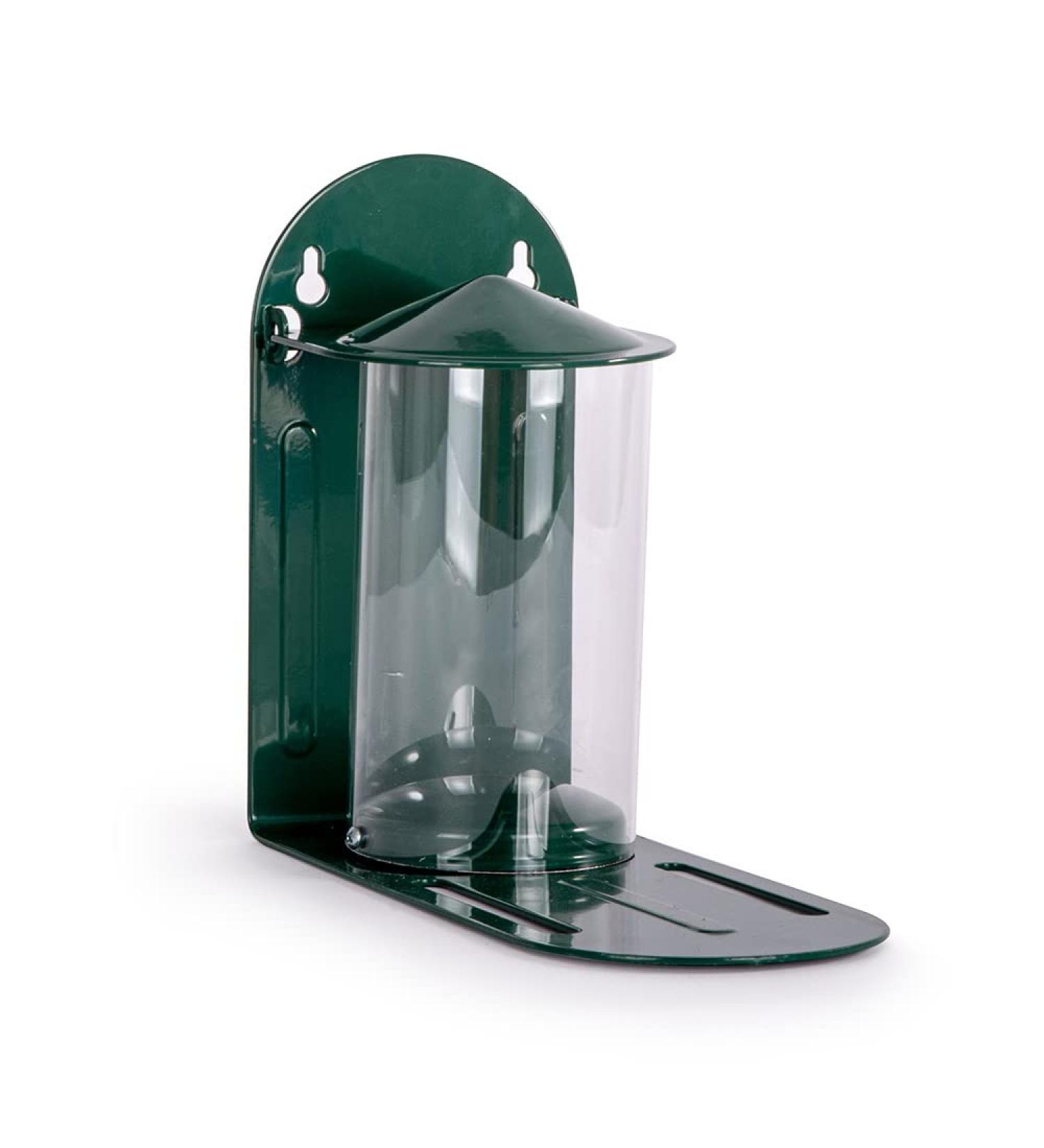 Green Metal Wild Squirrel Feeder - Garden squirrel feeding for wildlife Discourage squirrels from raiding and damaging bird feeders by providing them with their own dedicated feeder. - Buy Online on GoSupps.com