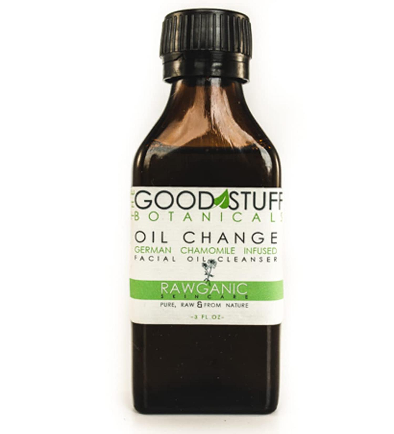 The Good Stuff Botanicals Oil Change Hemp & Chamomile Facial Cleansing Oil for Acne-Prone & Sensitive Skin Gentle Hydrating Cleanser with Meadowfoam & Castor oil 100% Natural 3 oz - Buy Online on GoSupps.com