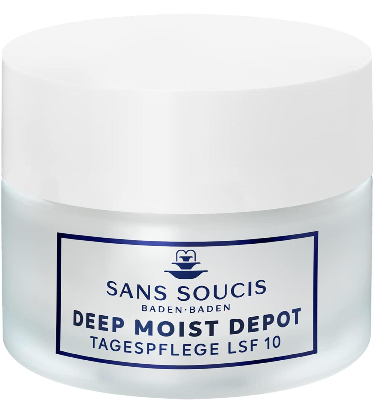  SANS SOUCIS BADEN-BADEN Sans Soucis Day Cream SPF 10 50ml Facial Care for Dry Skin Deep Moist Depot Moisturizer - Buy Online on GoSupps.com