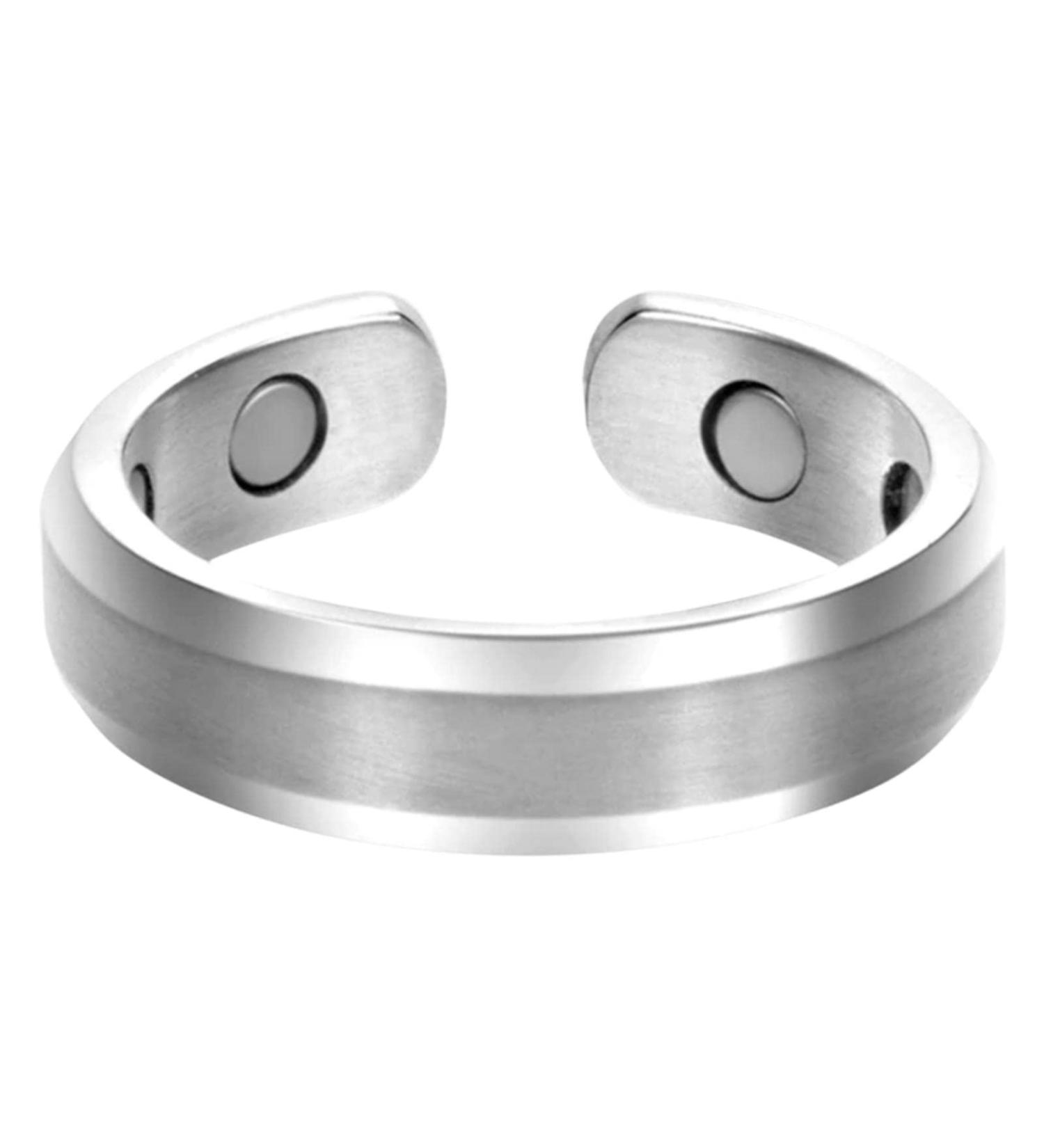 Voiakiu Magnet-Leckerli | Lymphatic Drainage Magnets for Stress & Pain Relief | Adjustable Magnetic Finger Rings for Men & Women - Buy Online on GoSupps.com