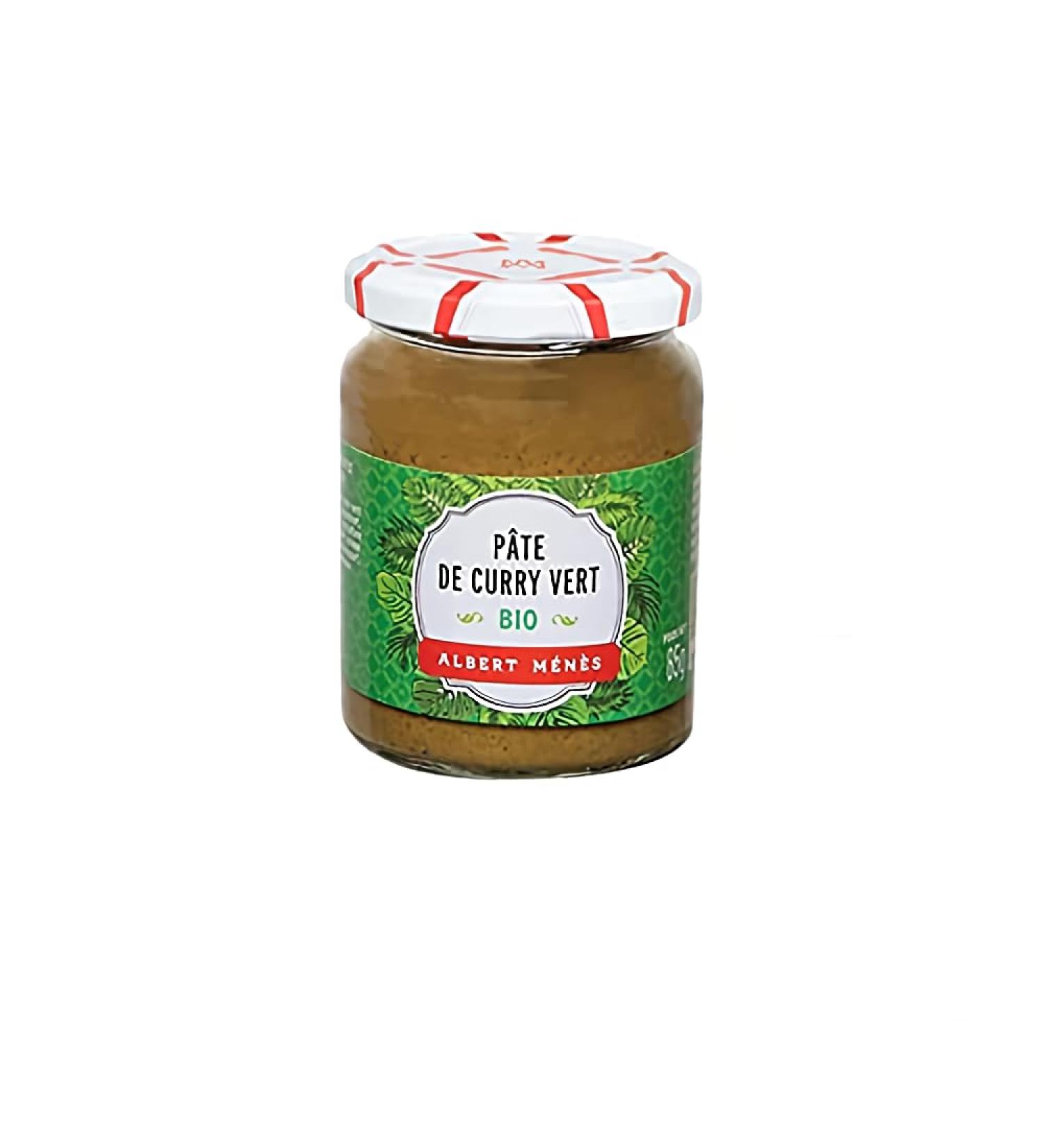 Organic Green Curry Paste - Exclusive Recipe - 100% Natural without Dyes or Preservatives - Blends of Spices Vegetables and - Buy Online on GoSupps.com