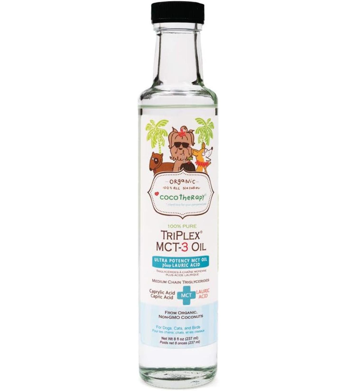 Coco Therapy Triplex MCT 3 Oil 8 oz - Non-GMO  100% Pure & Natural - Buy Online on GoSupps.com