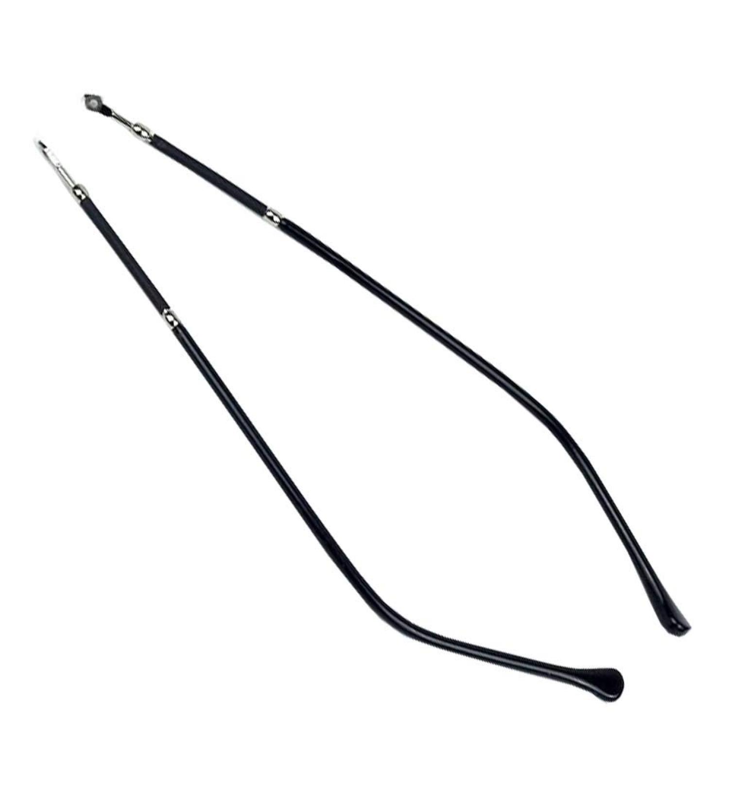 MUNANI Glasses Arm Leg Glasses Replacement Glasses Arm Leg Glasses Replacement Accessories 1 Pair Glasses Replacement Temple Metal Frame Temples Silver