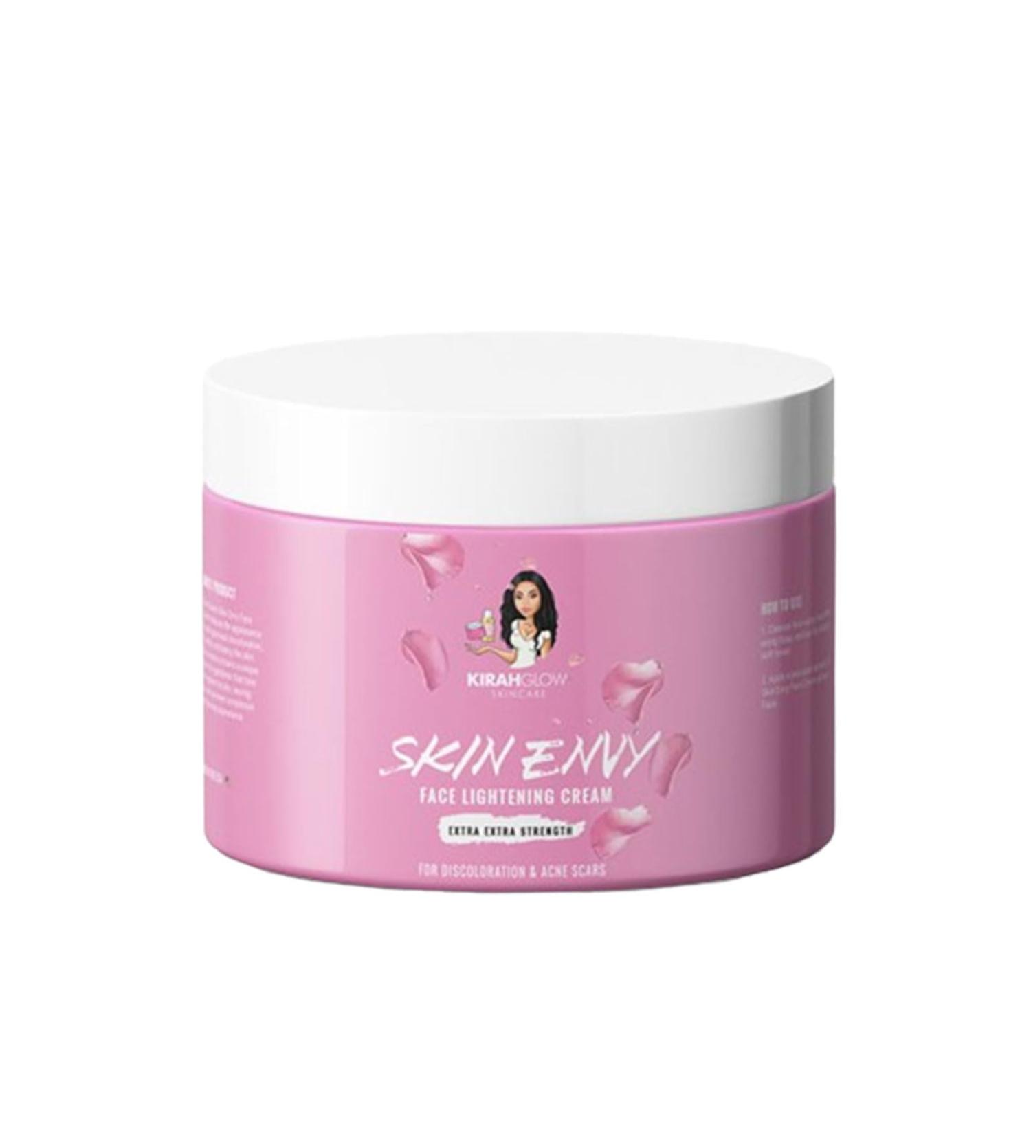 KirahGlow Skin Envy Face Lightening Cream | Best Moisturizer for Discoloration & Acne Scars | Hypoallergenic and Suitable for Sensitive Skin | Vitamin E & Deep Hydration for Glowing Skin 8oz - Buy Online on GoSupps.com
