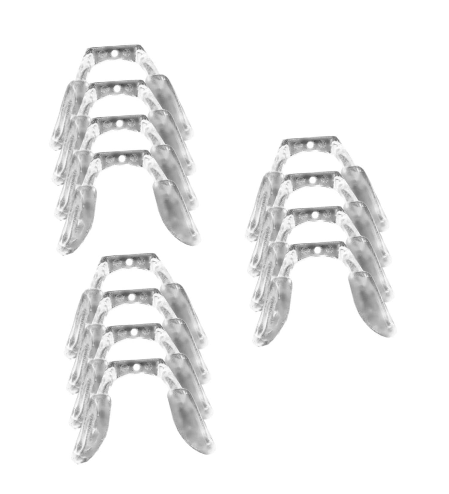 Lurrose 12 Beie Saddle Strap Nose Pads | Comfortable Nasal Clamps for Glasses | Transparent Nose Mask Bridge Protectors | 3pcs Set - Buy Online on GoSupps.com