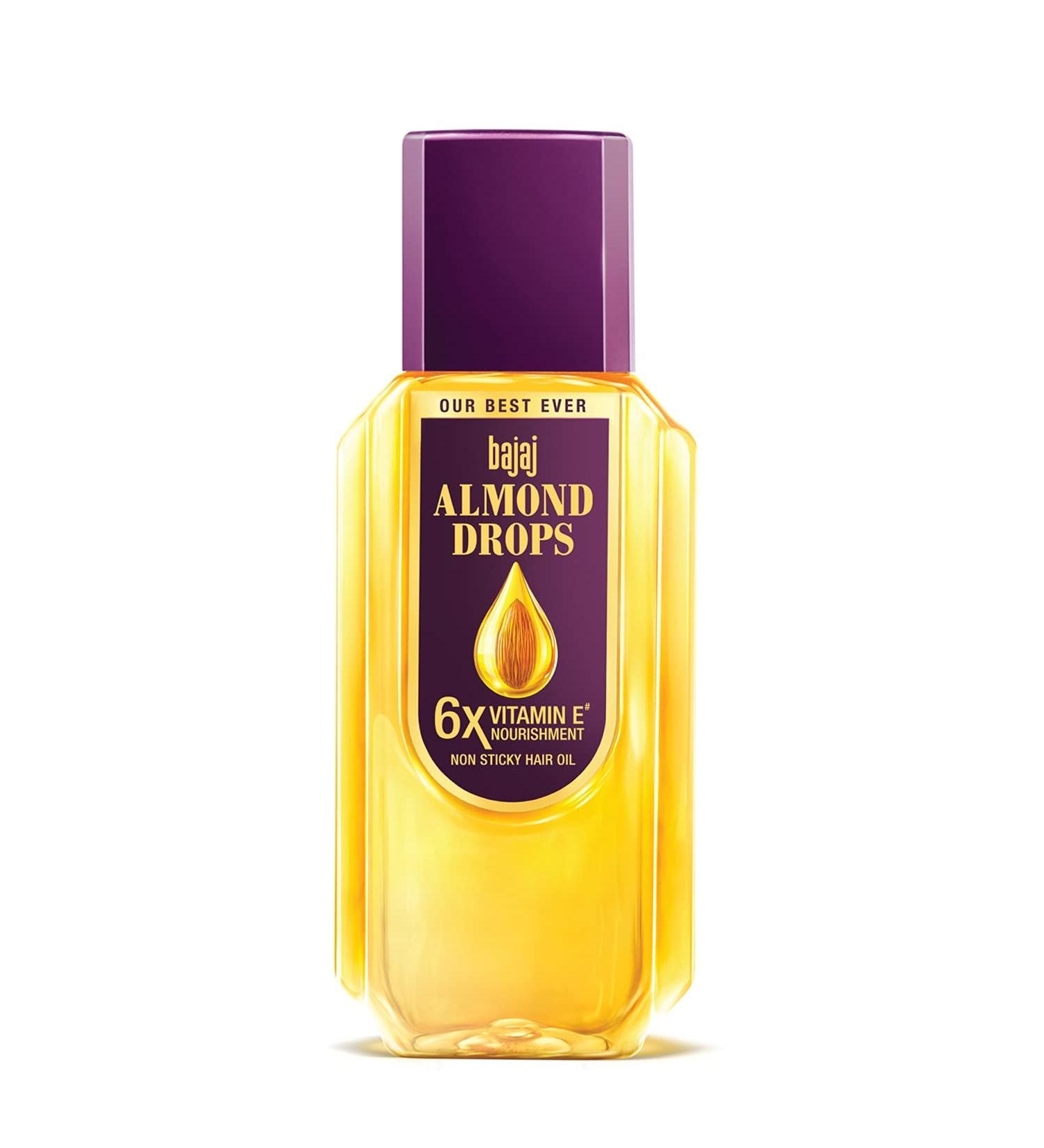 Bajaj Almond Drops Hair Oil 300 ml - Nourishing Hair Care for All Hair Types | Buy Online Worldwide - Buy Online on GoSupps.com