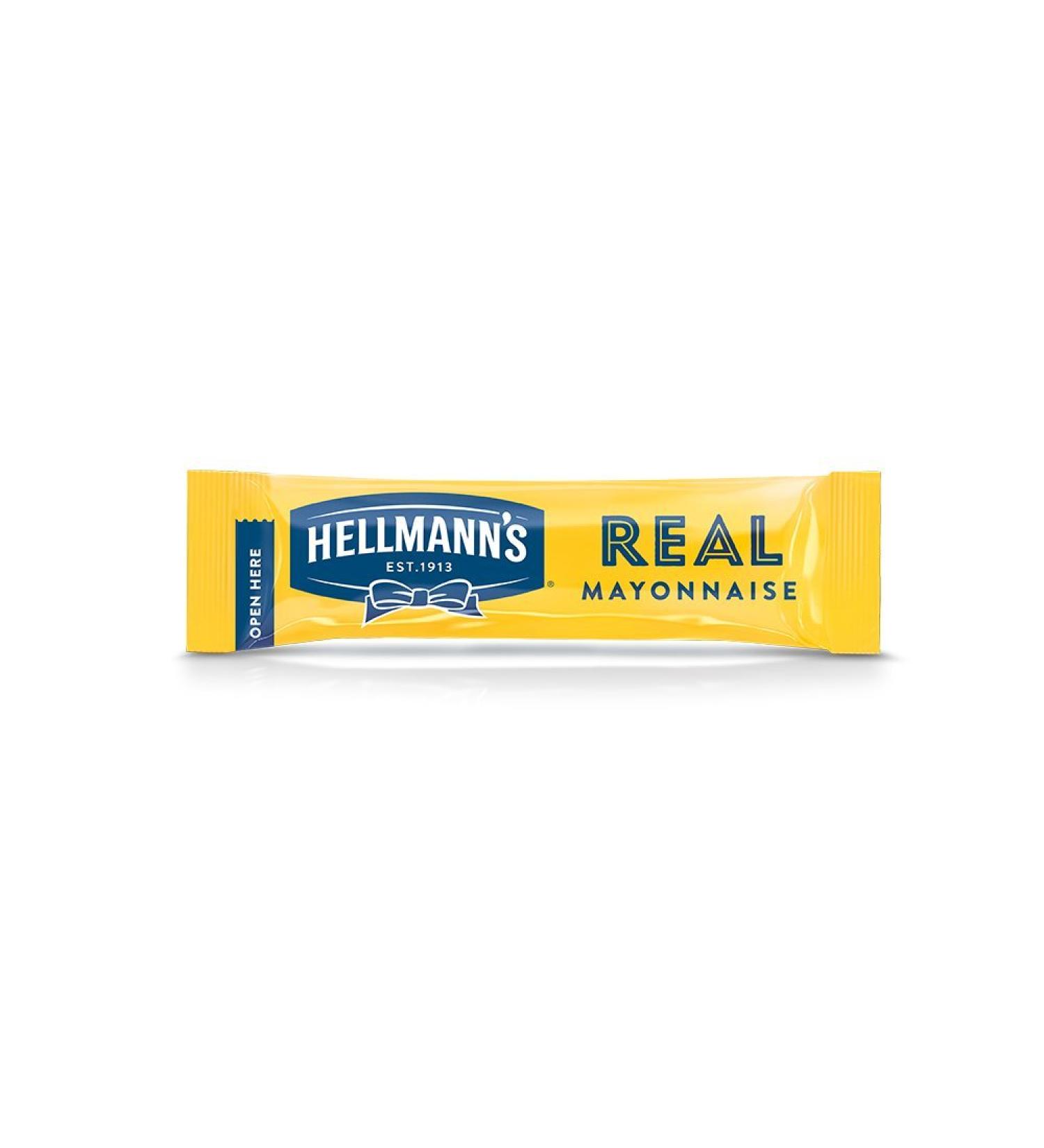 Hellmann's Real Mayonnaise 198 sachets 10ml - Buy Online on GoSupps.com