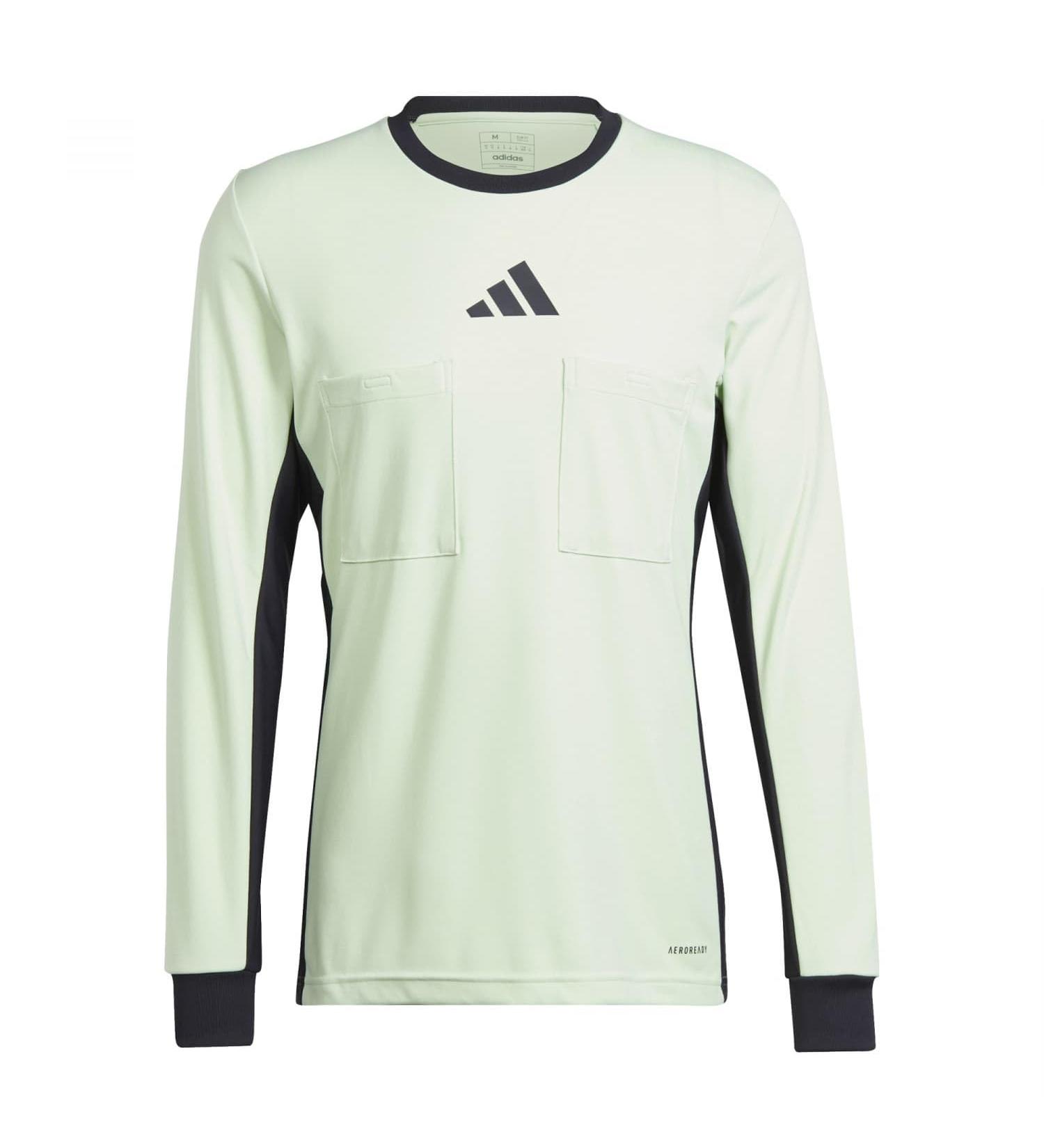 adidas Football - Teamsport Textile - Referee Jerseys Referee 24 Referee Jersey Long Sleeve Green XS