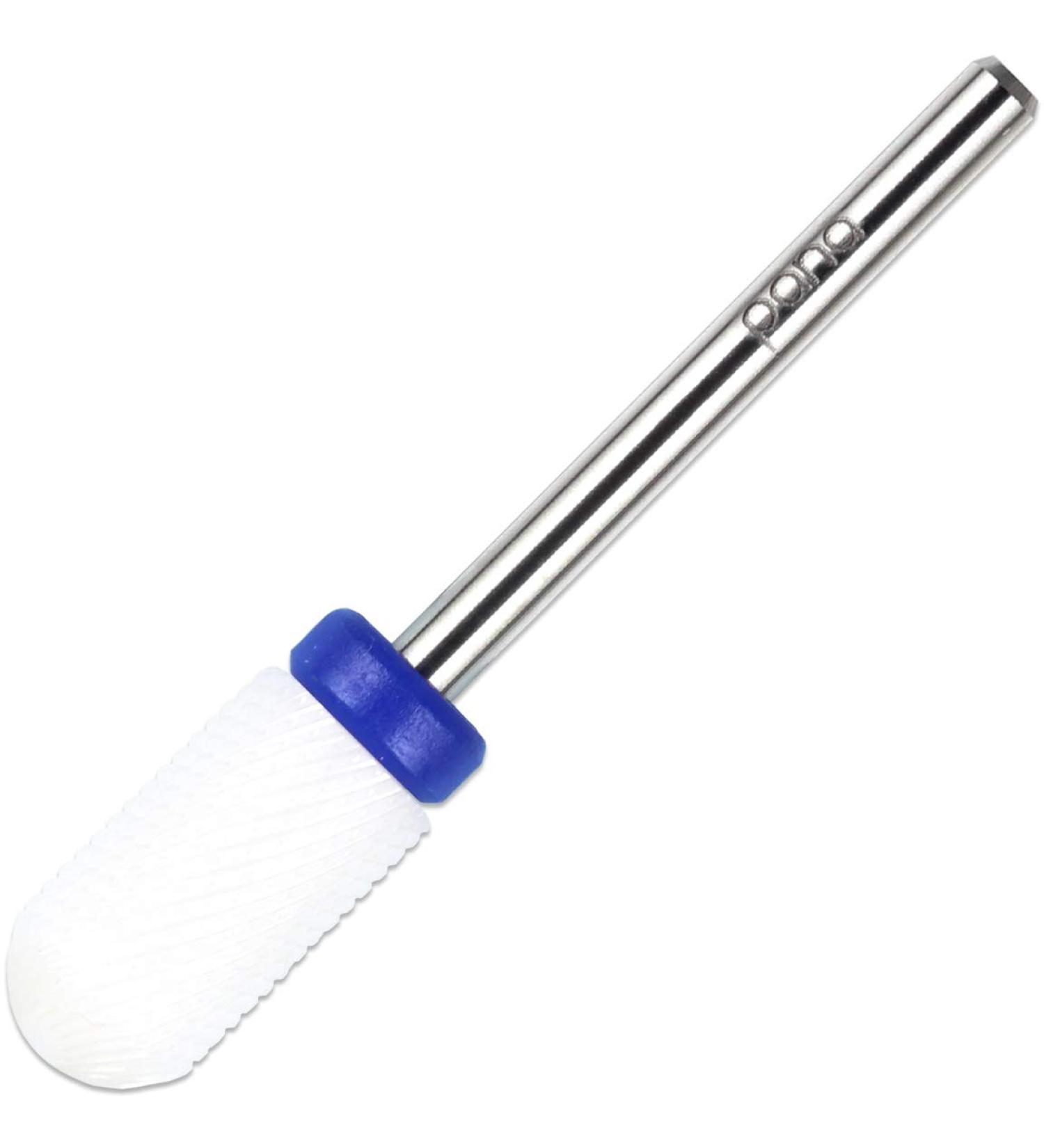 Pana Professional USA Ceramic Large Barrel Nail Drill Bit - Medium Grit, 3/32 Shank Size - Buy Online on GoSupps.com