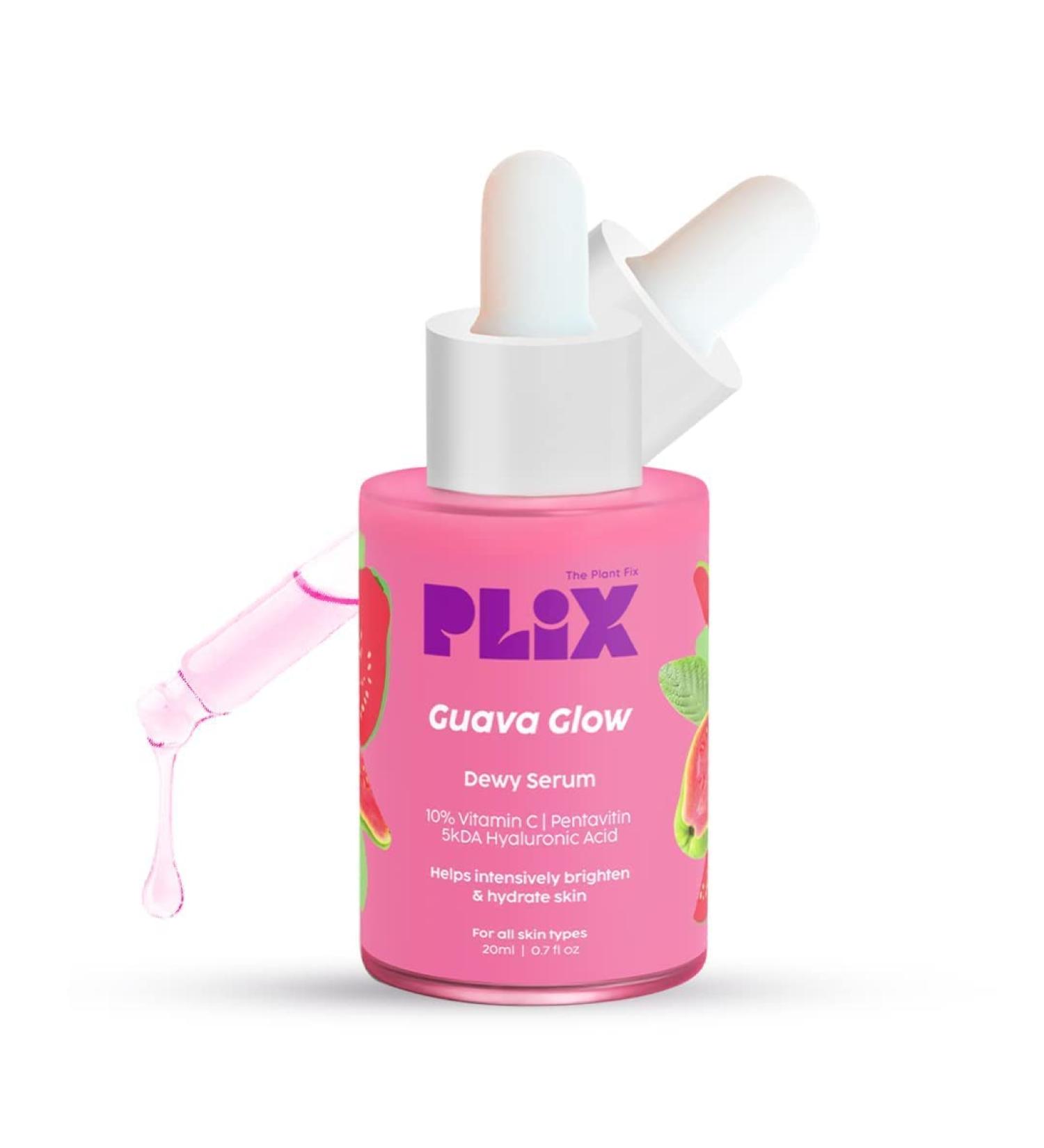 JOKE 10% Vitamin C Guava Face Serum for Skin Brightening & Even toned complexion with Hyaluronic acid & Pentavitin for Women & Men - Buy Online on GoSupps.com
